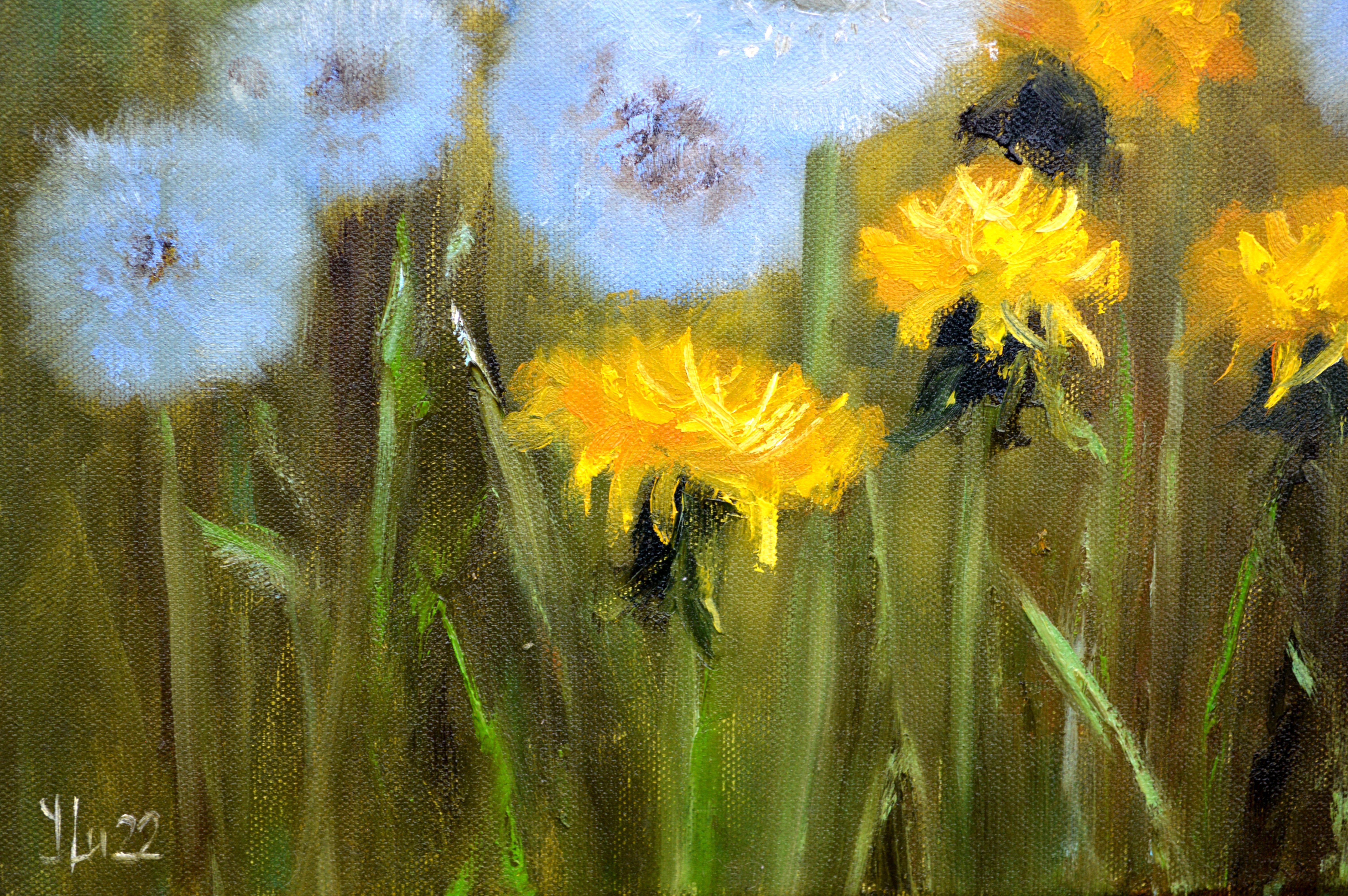 Delicate dandelions 30X40 For Sale 10