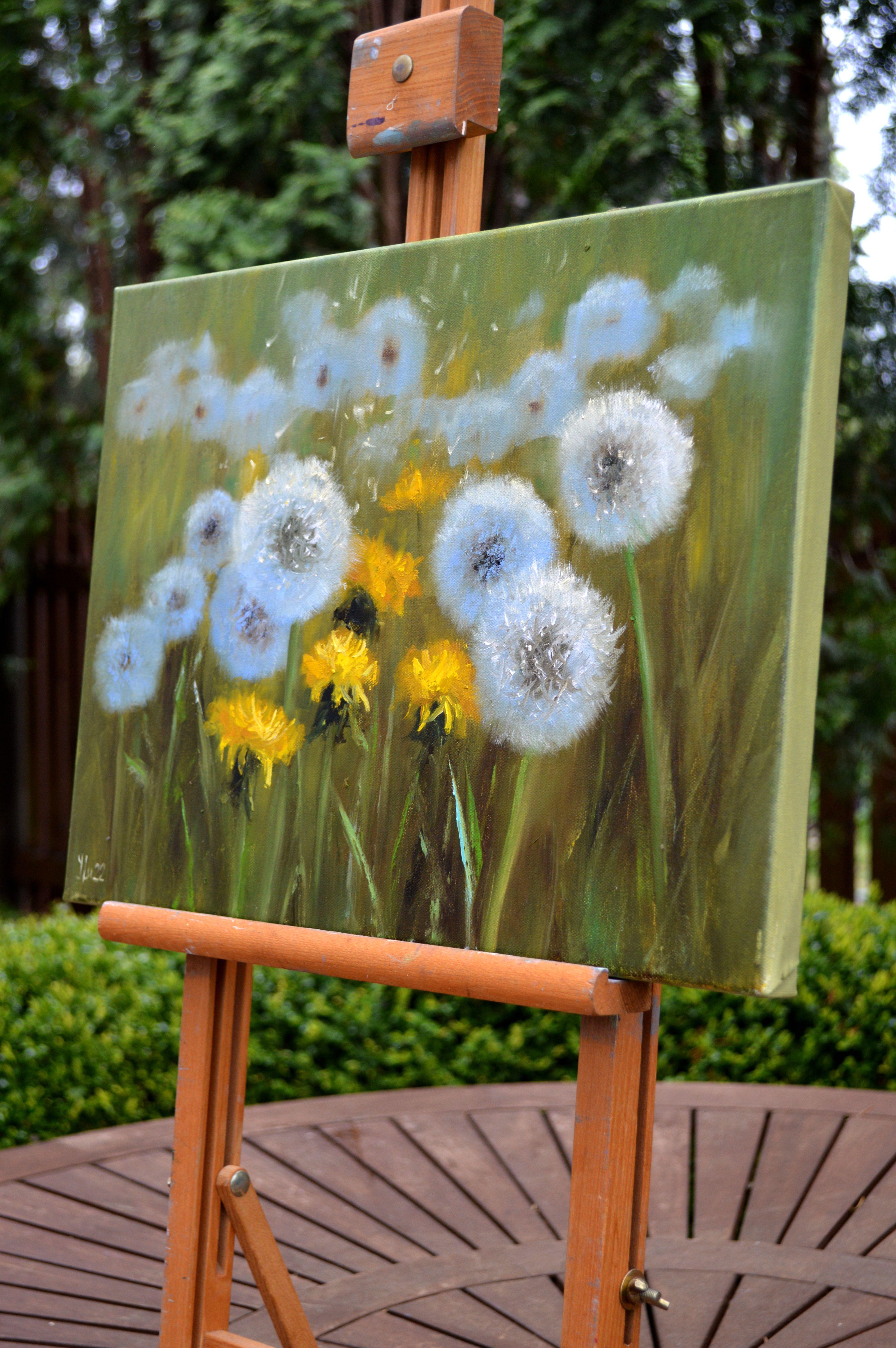 Delicate dandelions 30X40 For Sale 3