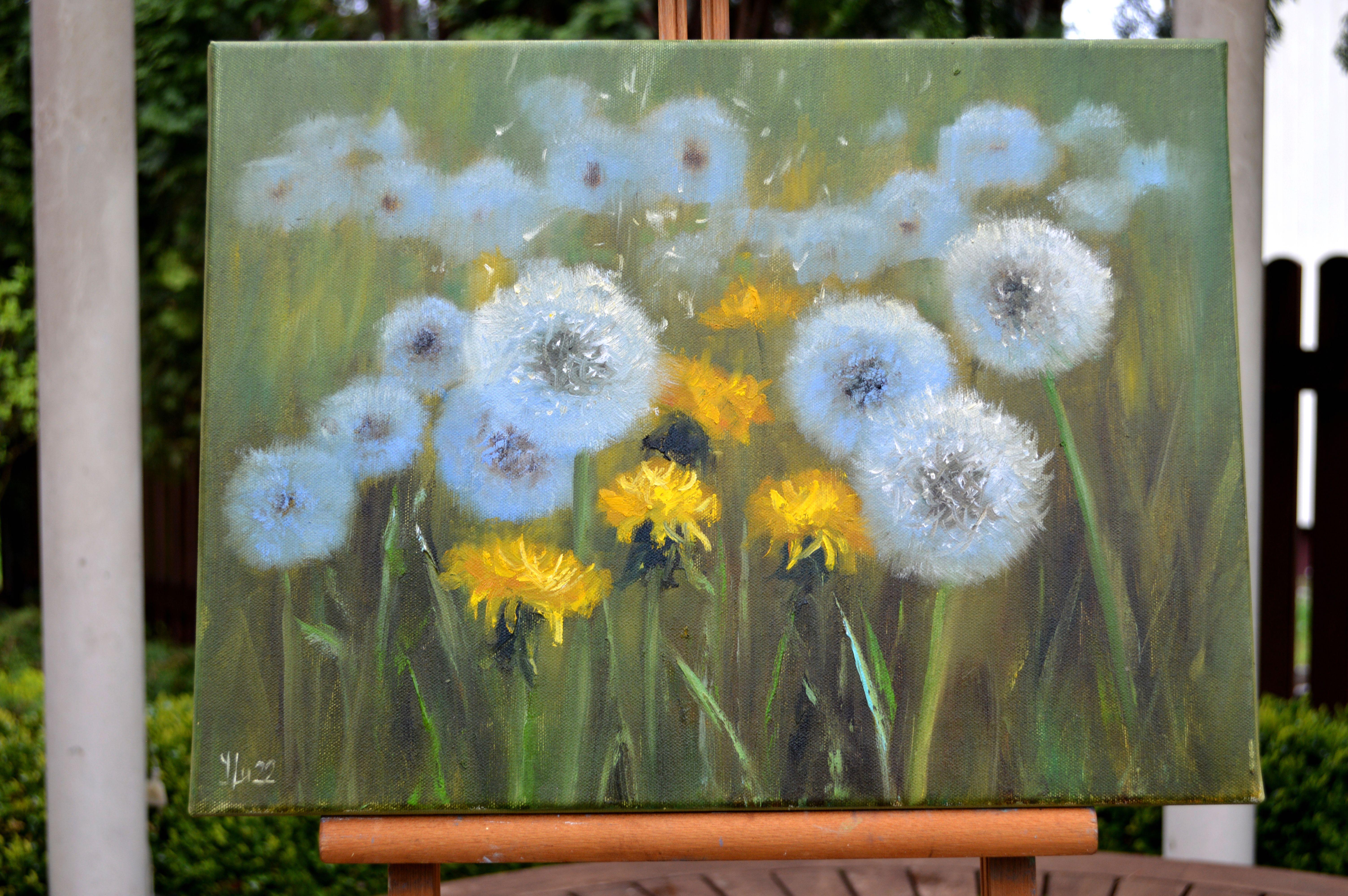 Delicate dandelions 30X40 For Sale 4