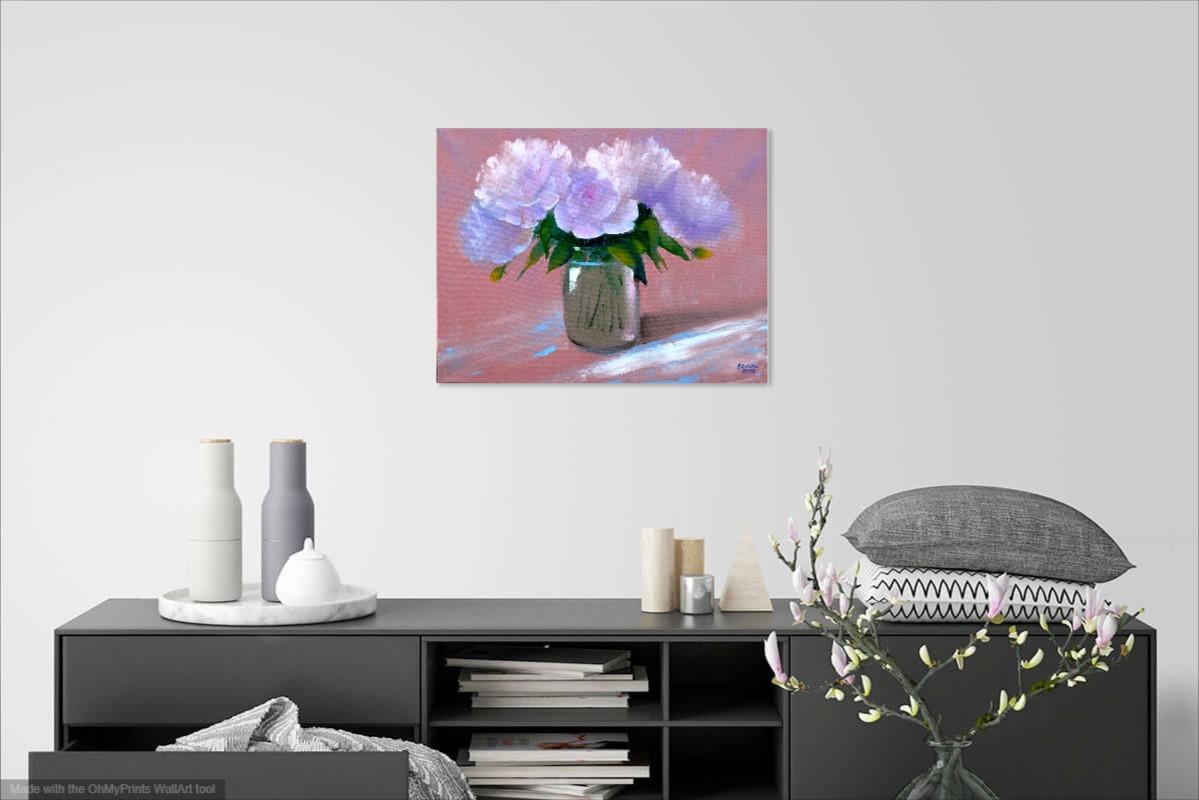 Delicate peonies For Sale 8