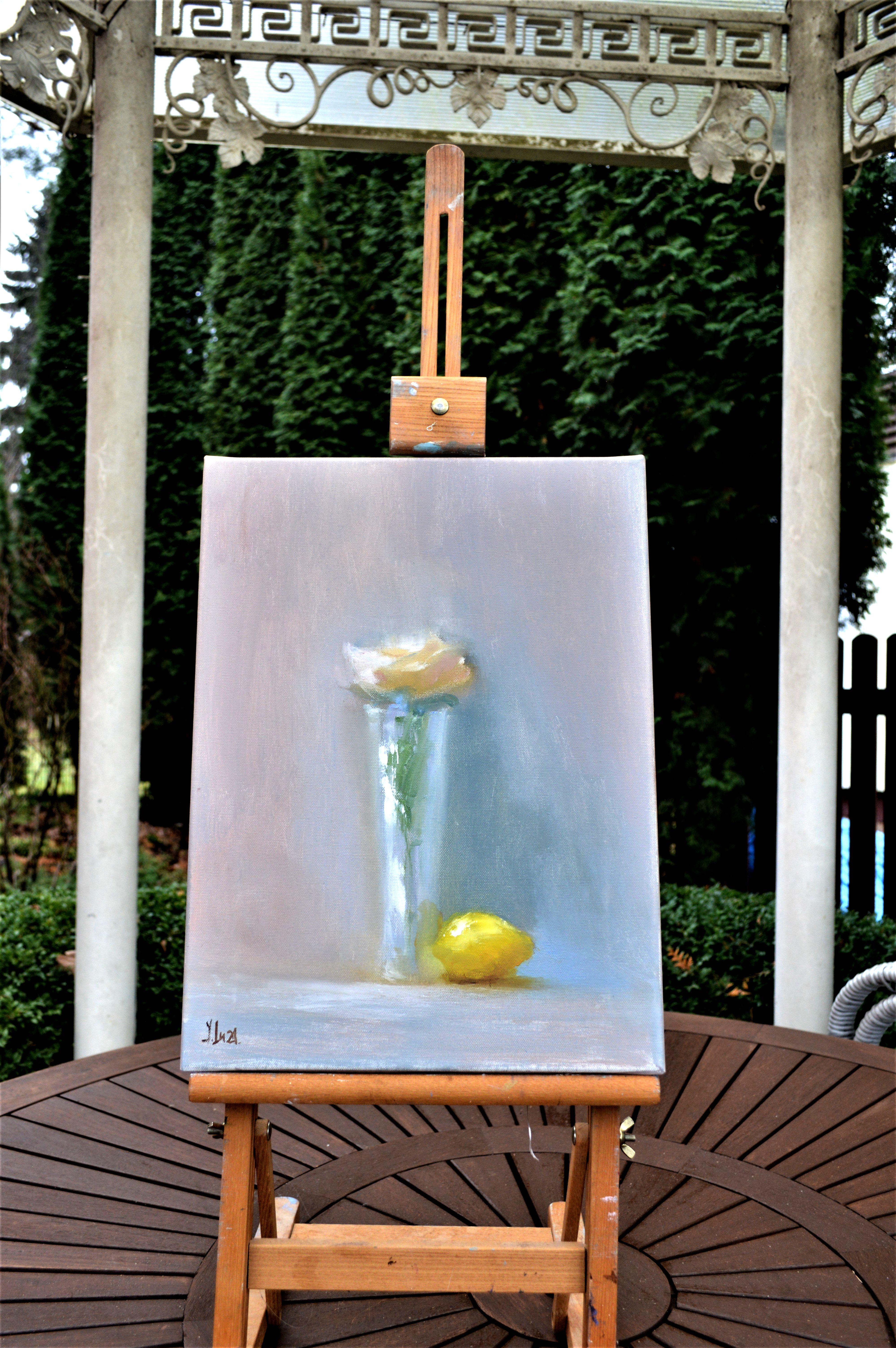 Duetto - Painting Espressionista di Elena Lukina