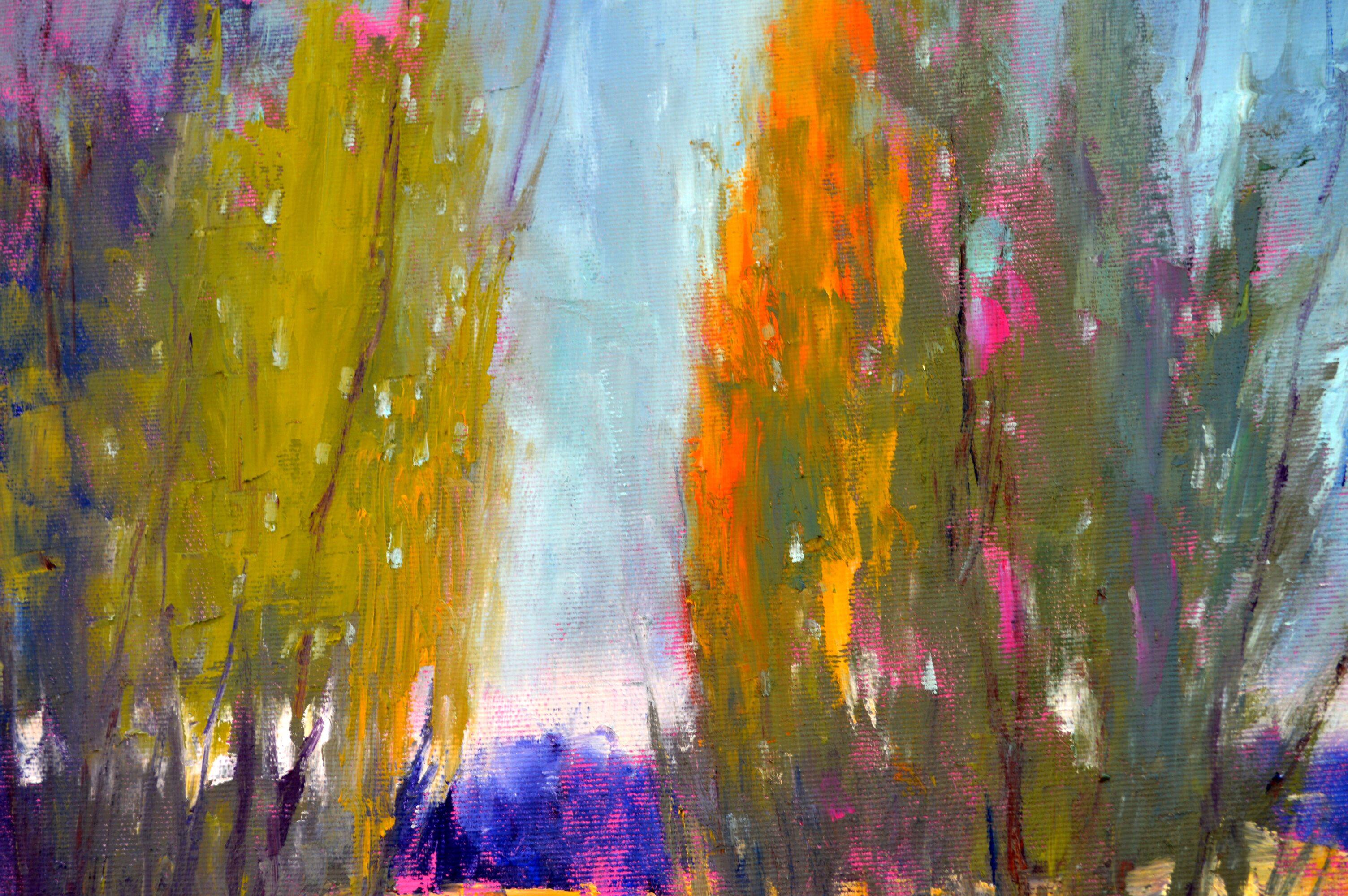 Evening colors by the river For Sale 8