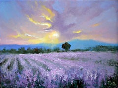 Aroma de lavanda vespertina