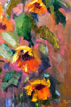 Espressione con girasoli 50X50