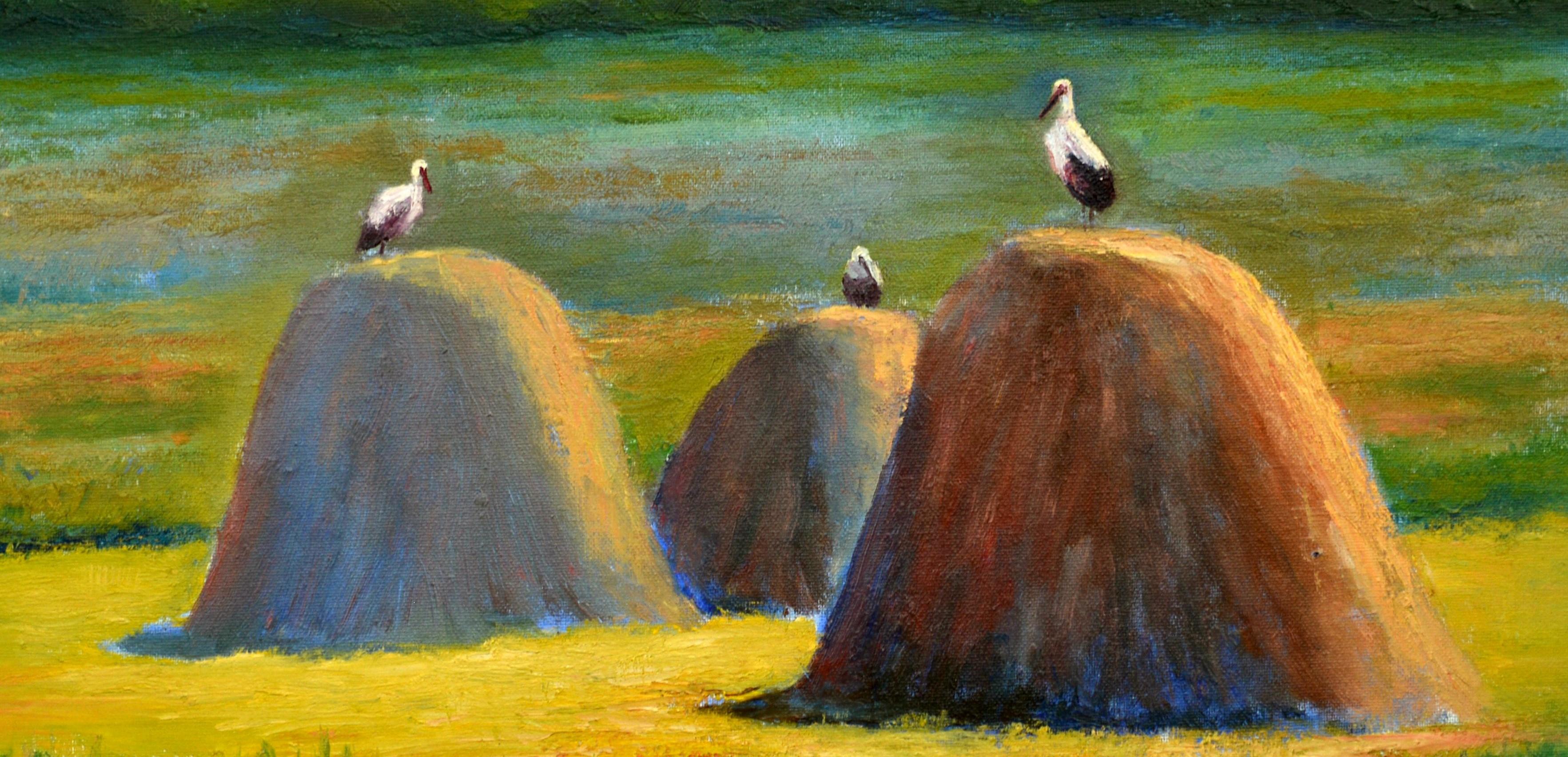Melodía de campo - Painting de Elena Lukina