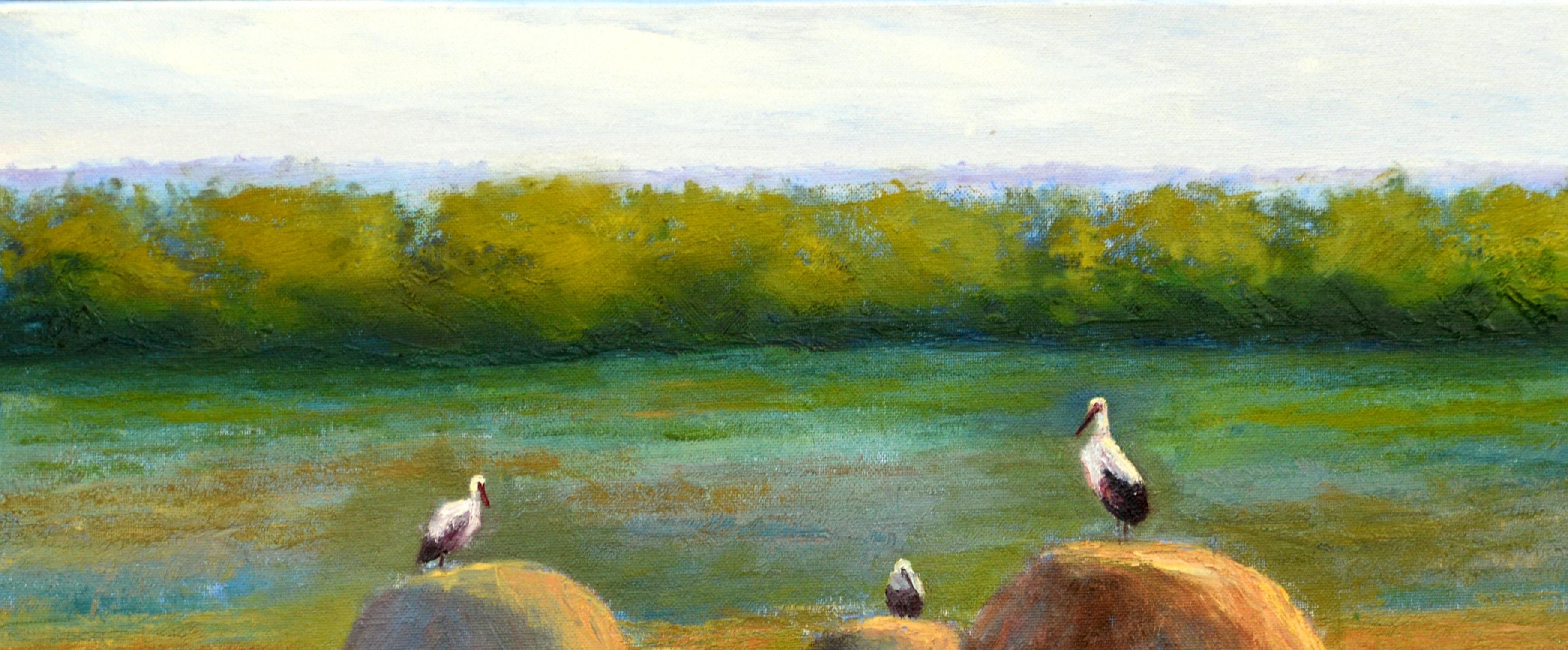 Melodía de campo - Animal Painting Marrón de Elena Lukina