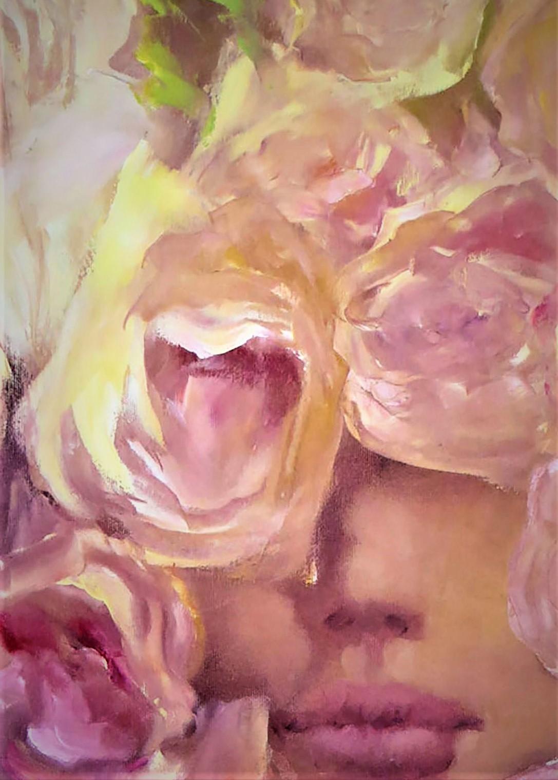 Fantasía floral - Painting de Elena Lukina