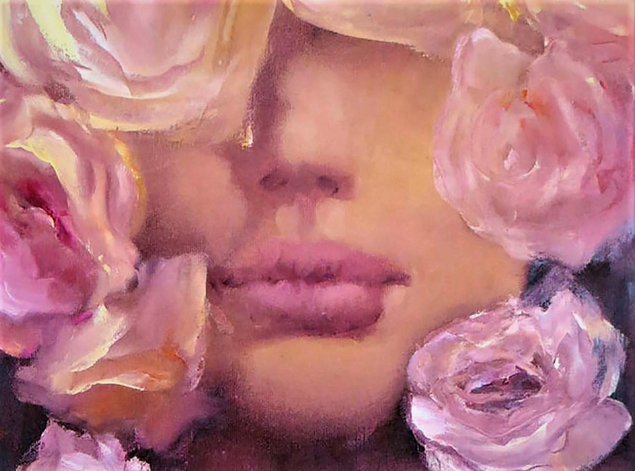 Fantasía floral - Painting Expresionista de Elena Lukina