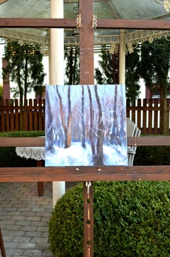 Bosque en días de enero 40X40