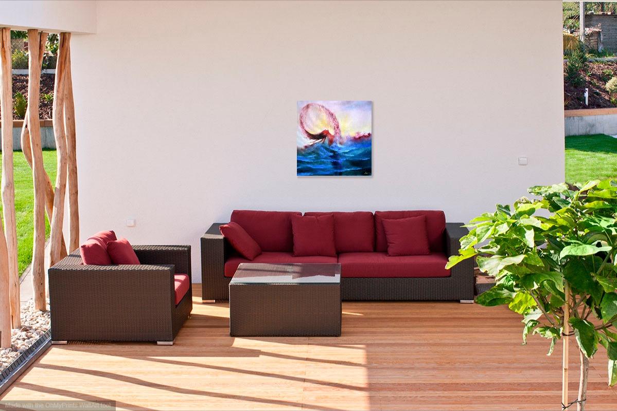 Juegos con agua al atardecer en venta 14