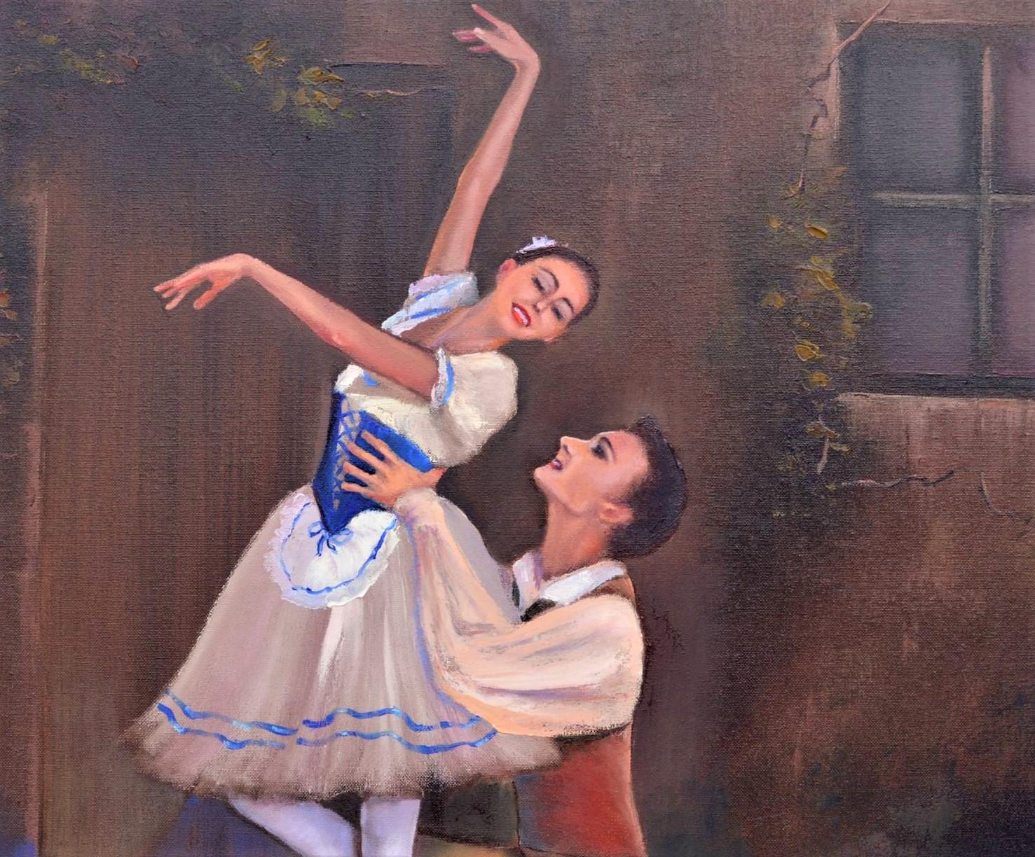 Giselle - Painting di Elena Lukina
