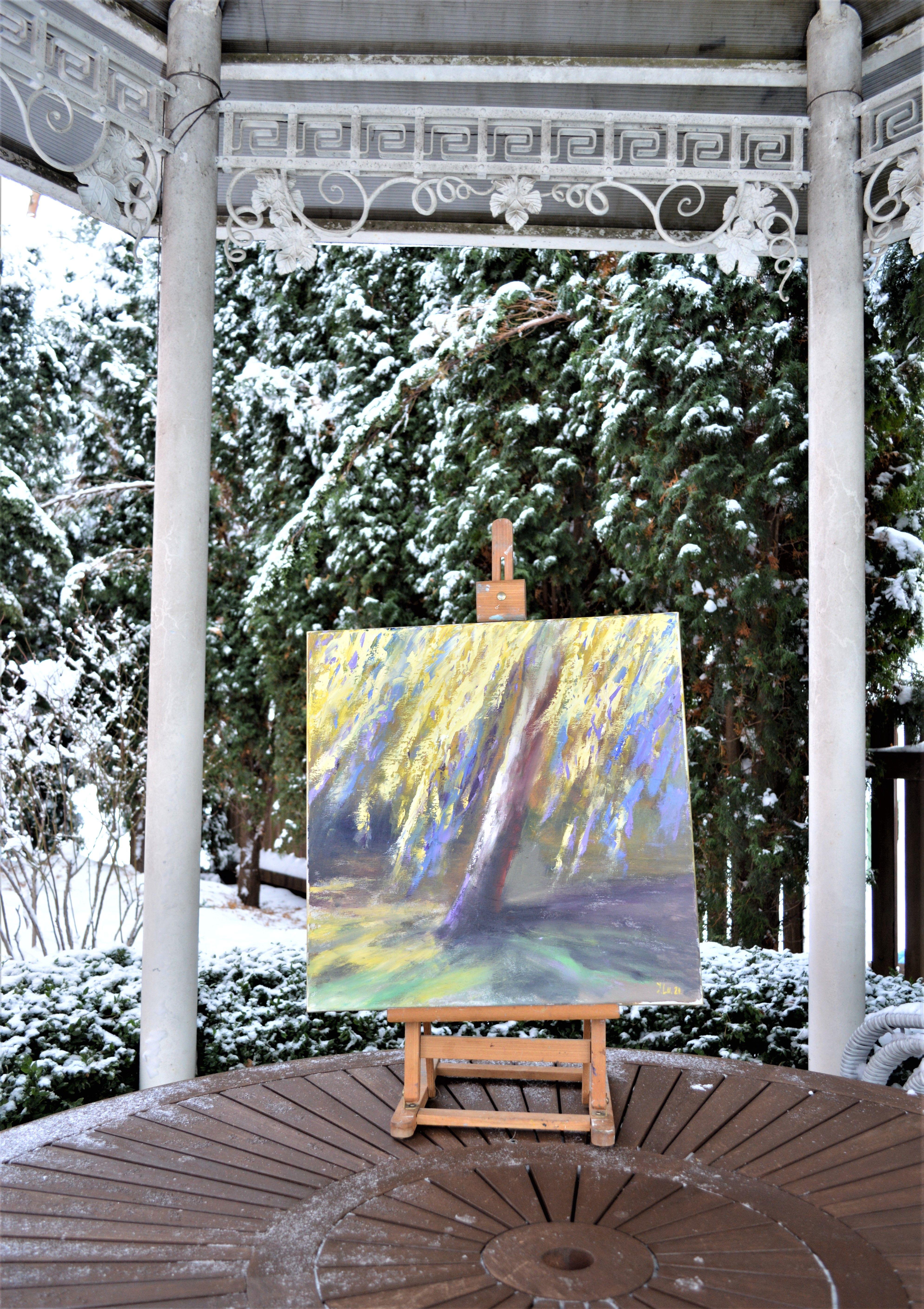 Albero d'oro - Painting di Elena Lukina