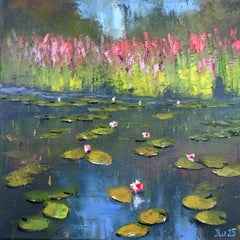 Grüner Teich 30X30