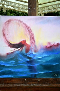 Hydro-Genesis: Cycle of Vitality (2019) – Large Figurative Oil Painting