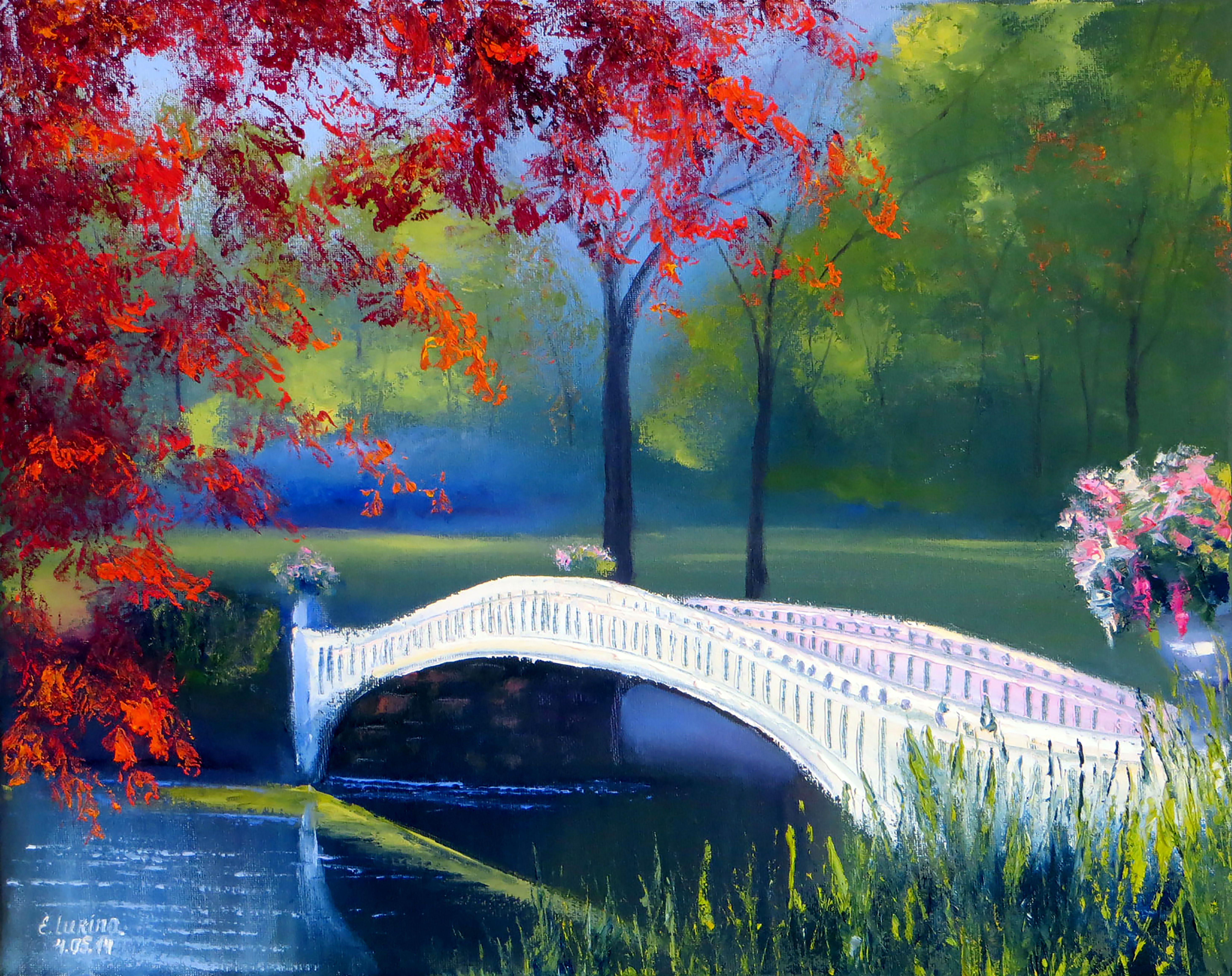 Interior Painting de Elena Lukina - En el hermoso parque