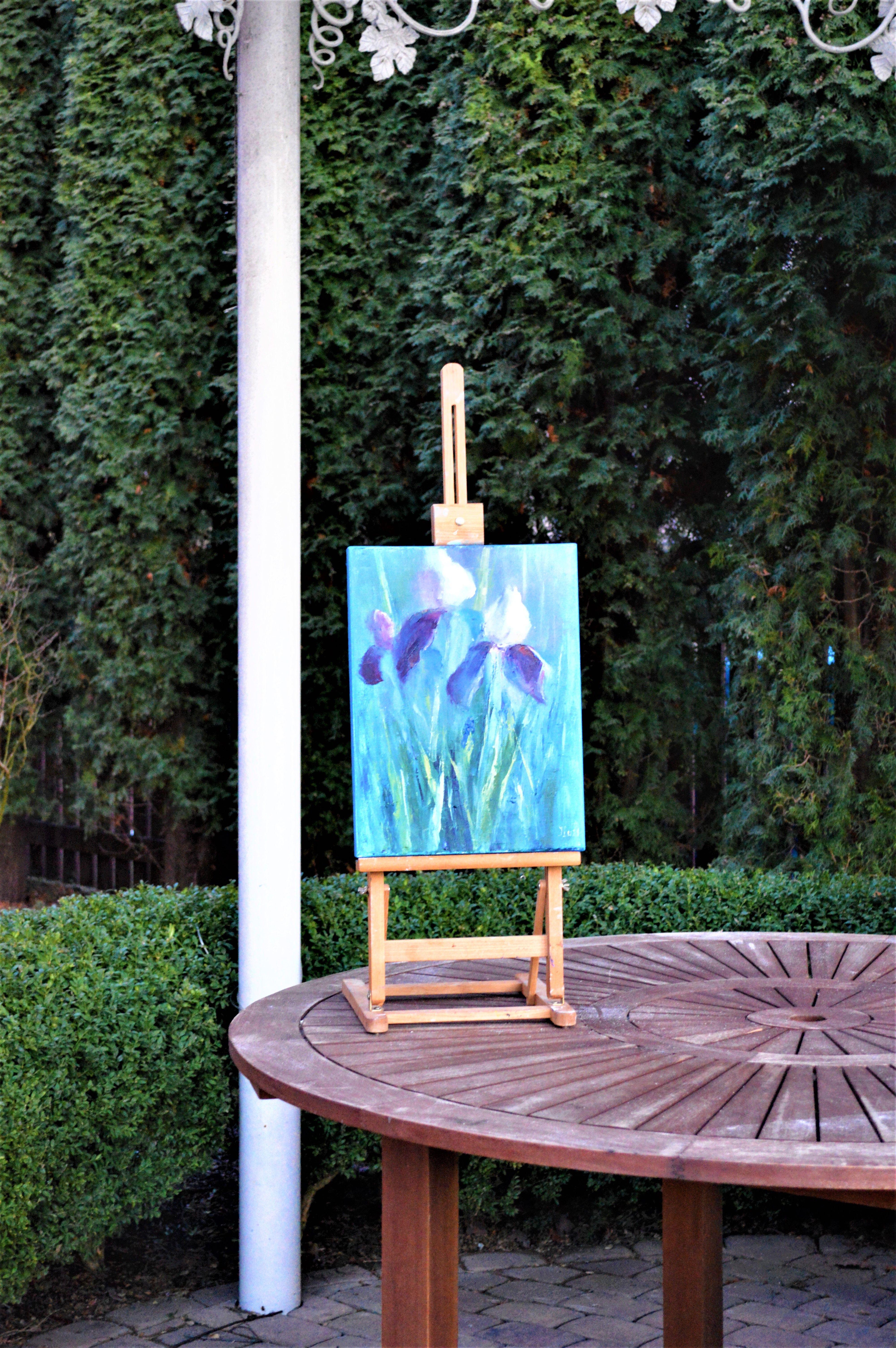 Iris - Painting di Elena Lukina