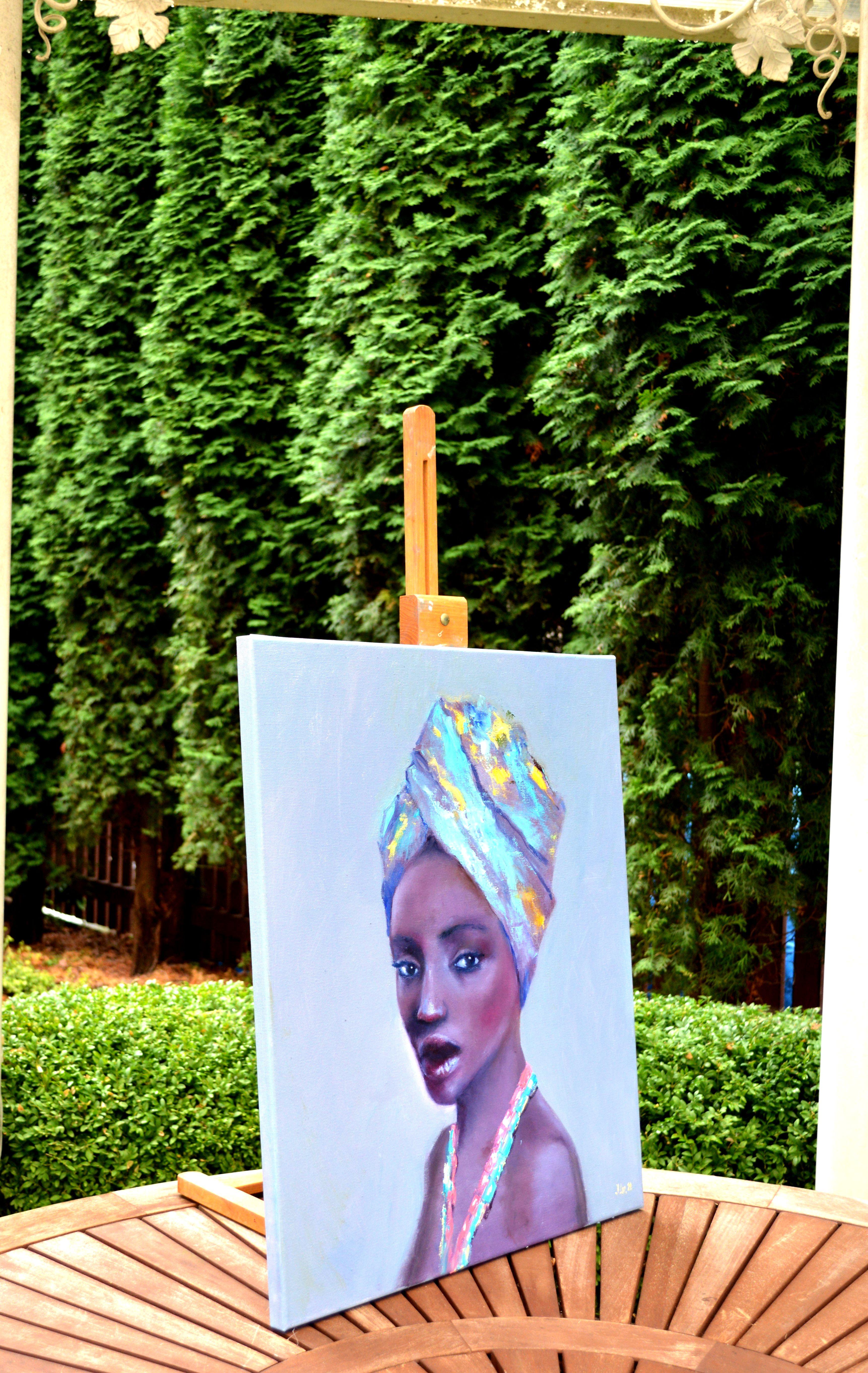 Jazmín - Painting Expresionista de Elena Lukina