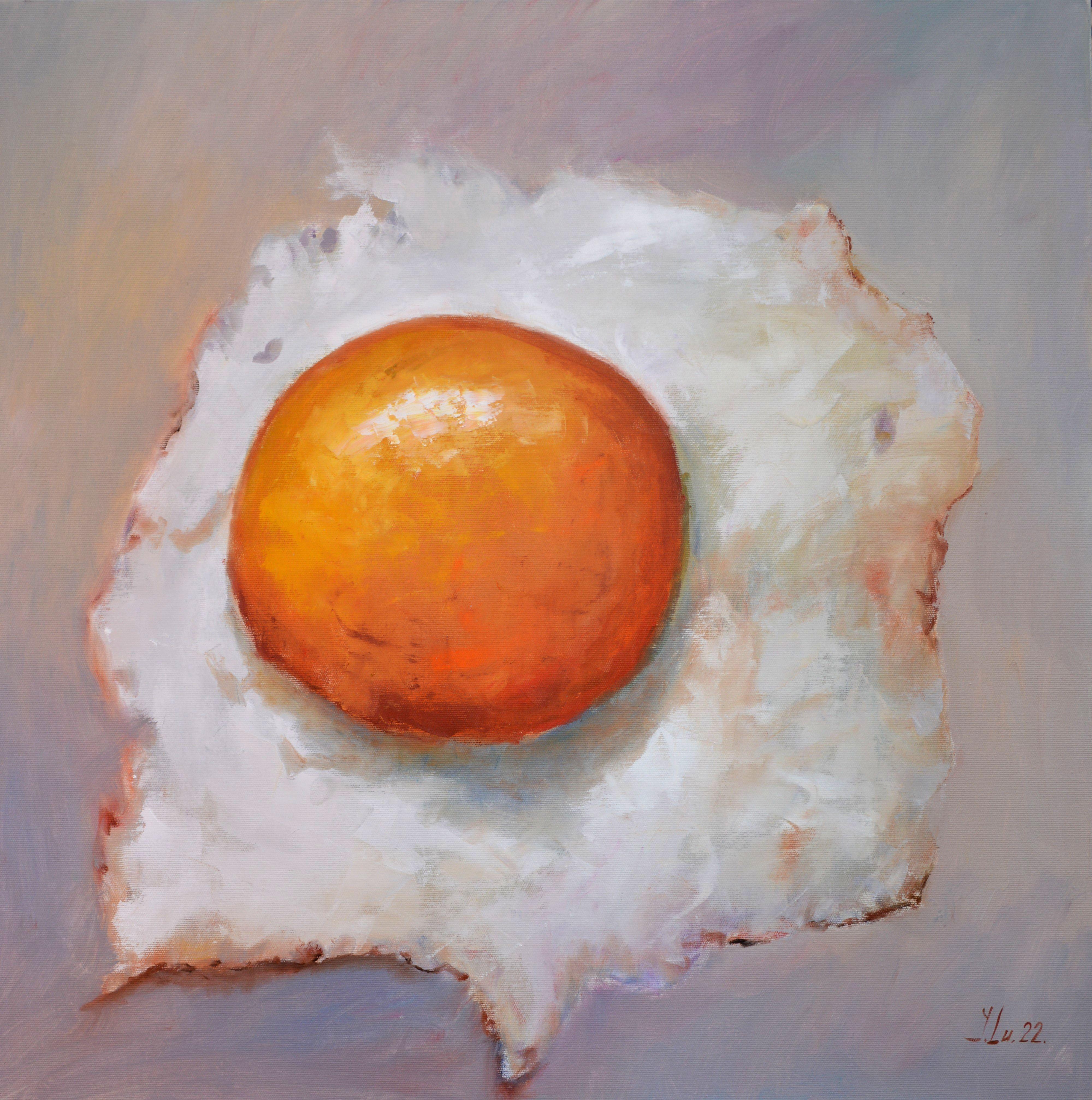 Solo uova strapazzate - Painting di Elena Lukina