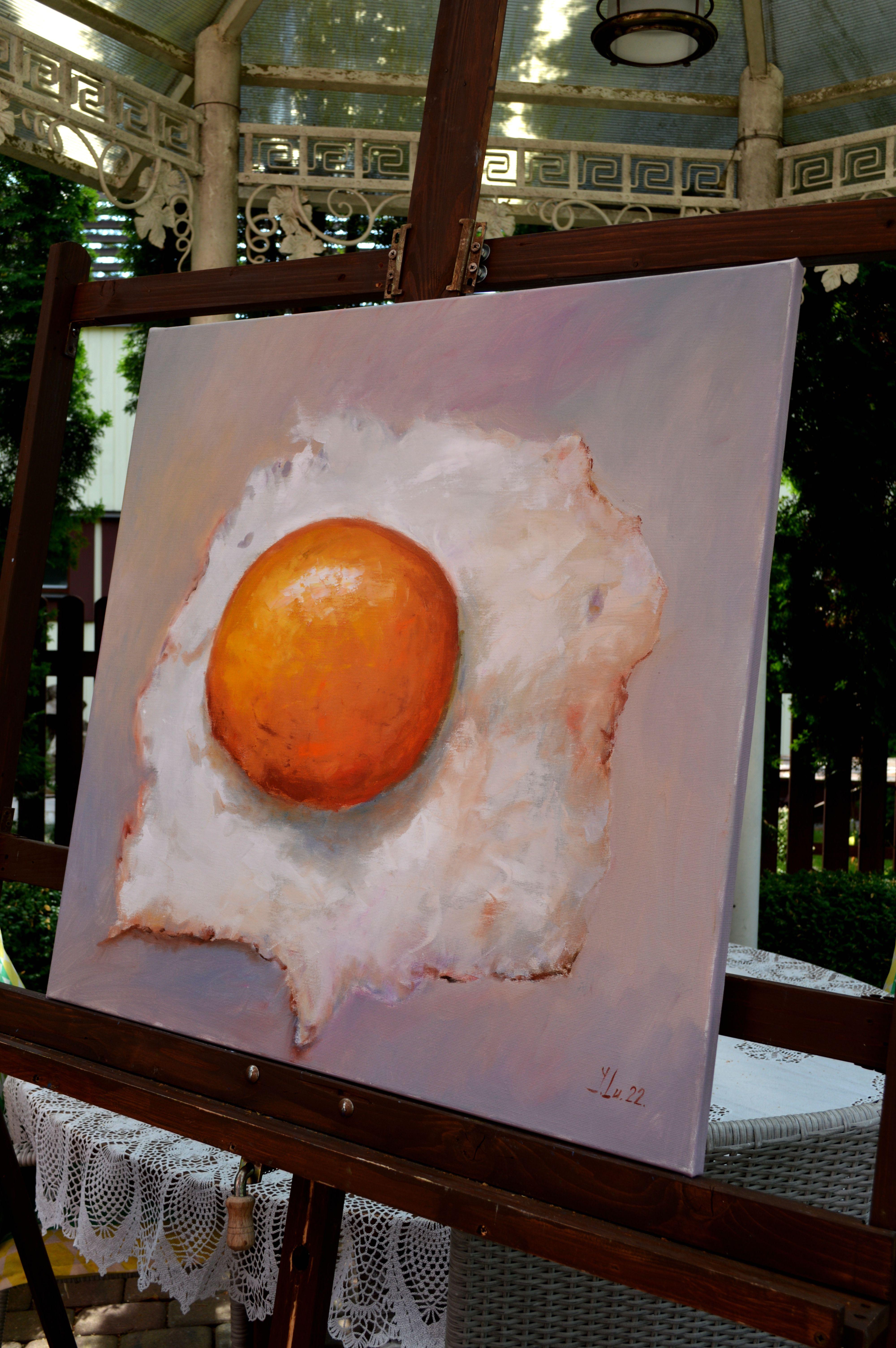 Nella mia vivace pittura a olio, celebro la semplice ma profonda bellezza dei momenti quotidiani. La consistenza e il calore invitano alla contemplazione, trasformando un soggetto banale in una fonte di meraviglia. Questo pezzo è un omaggio