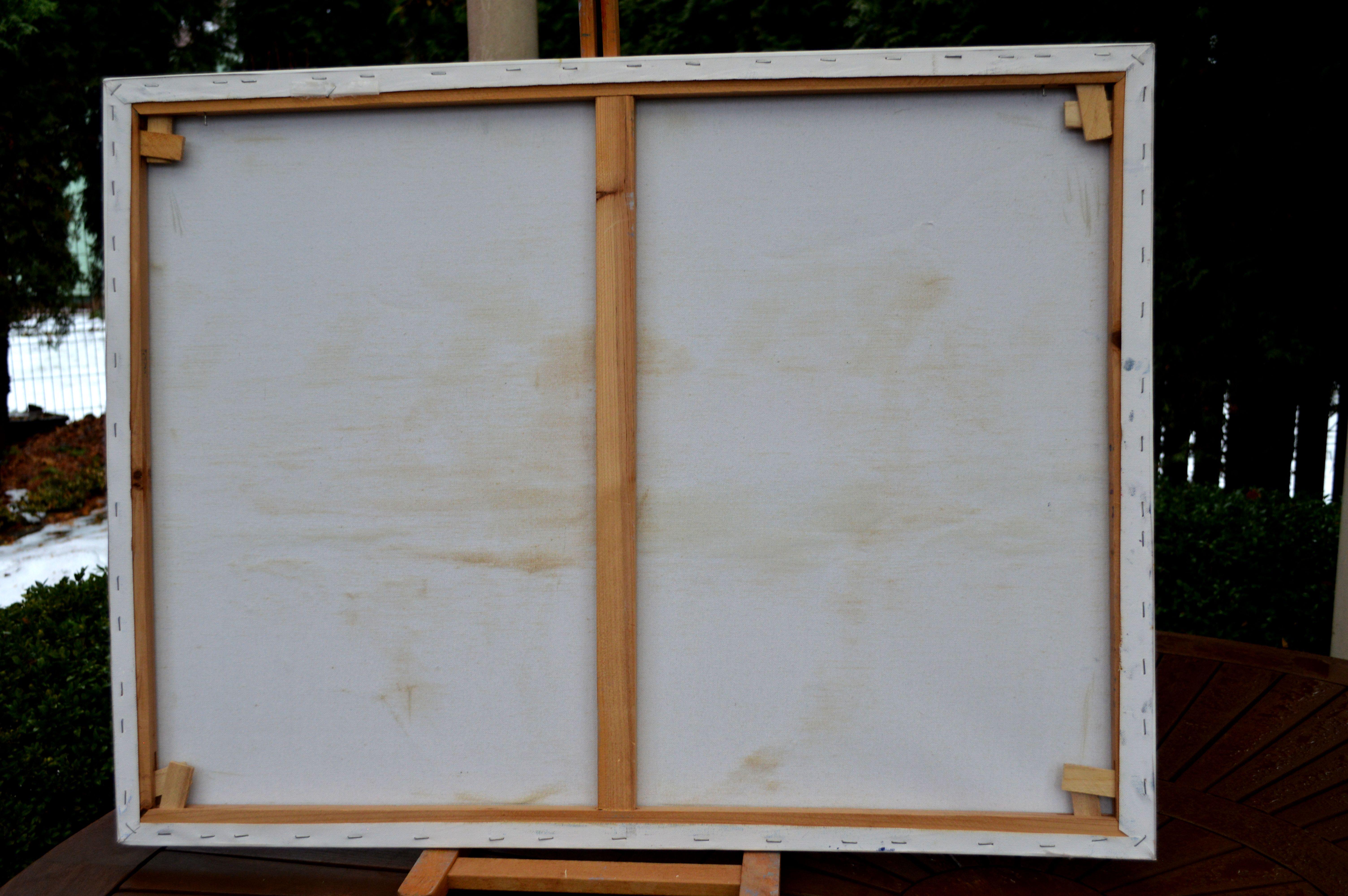 Dame in Rot 60X80 Öl im Angebot 8
