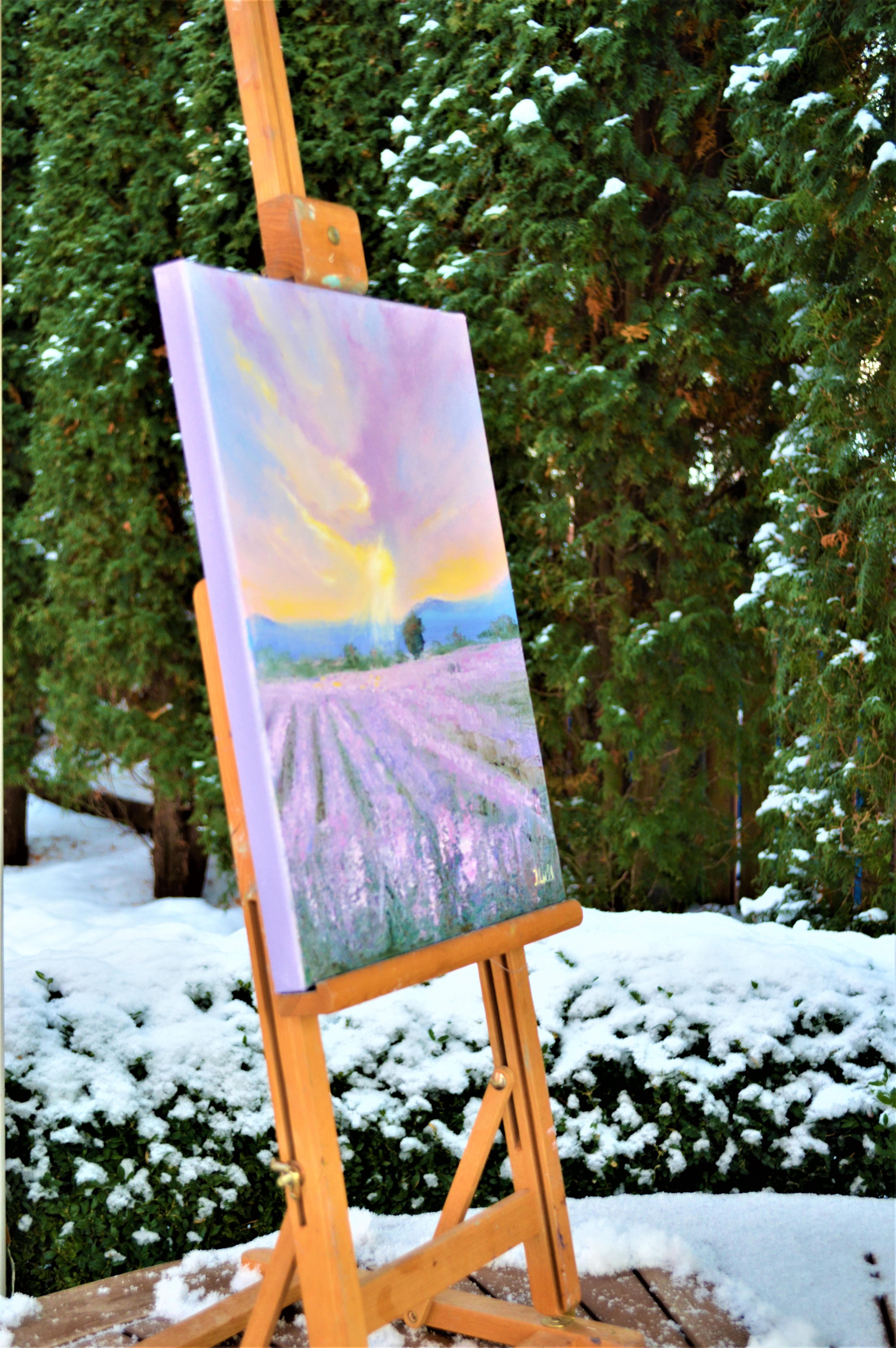 Lavender evening For Sale 1