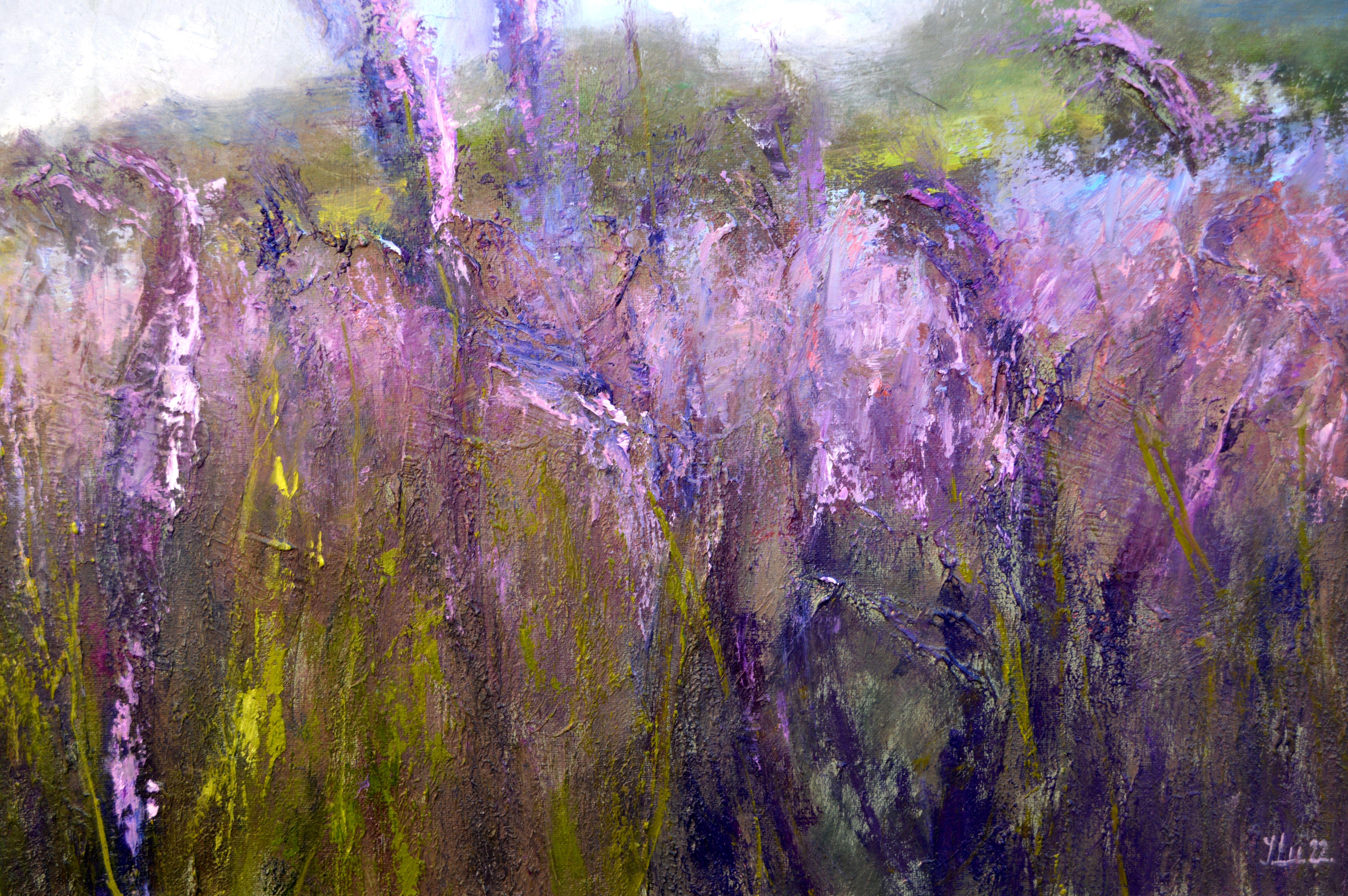 Field in Lavendelfarben im Angebot 5