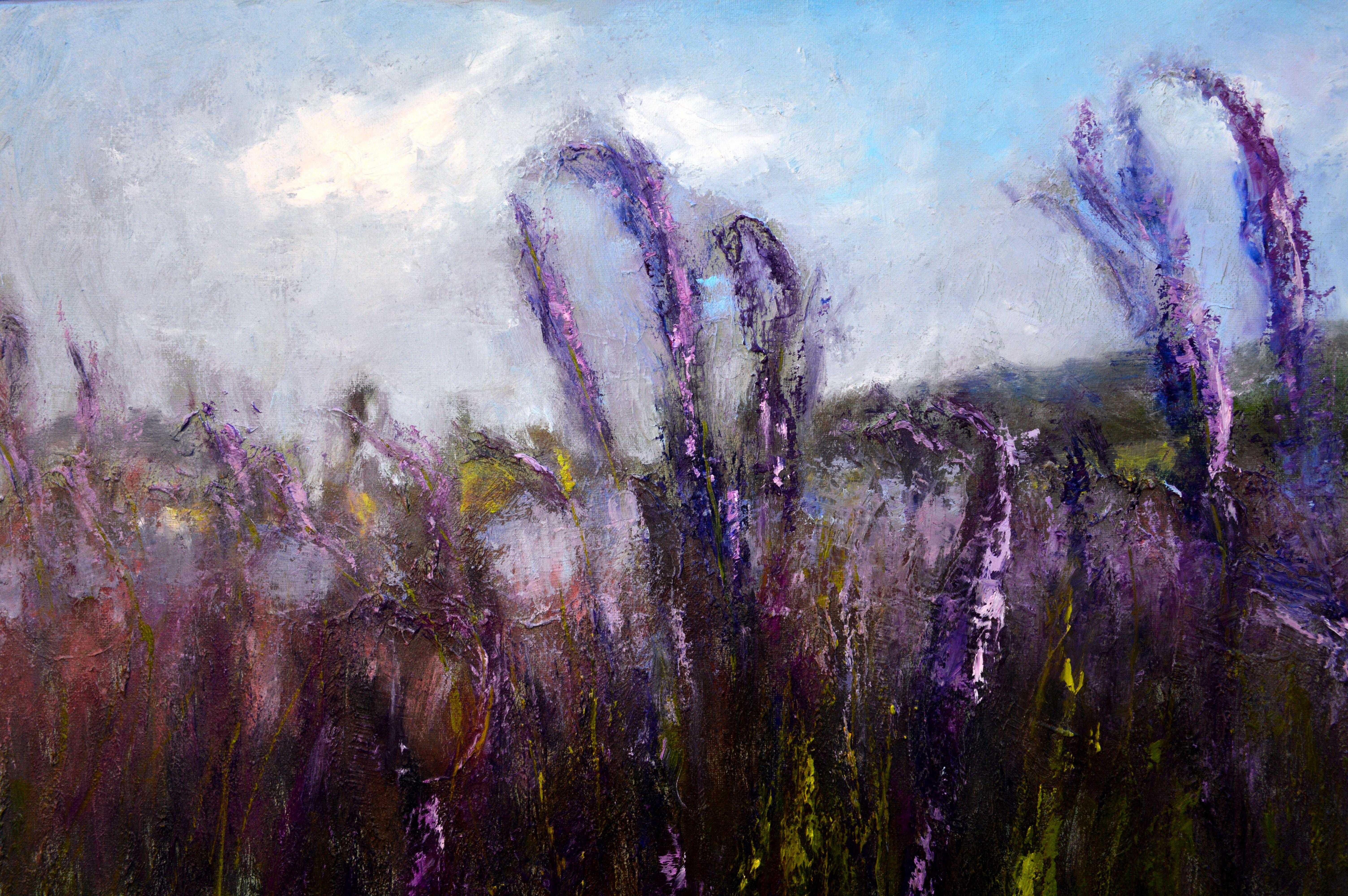 Field in Lavendelfarben im Angebot 2