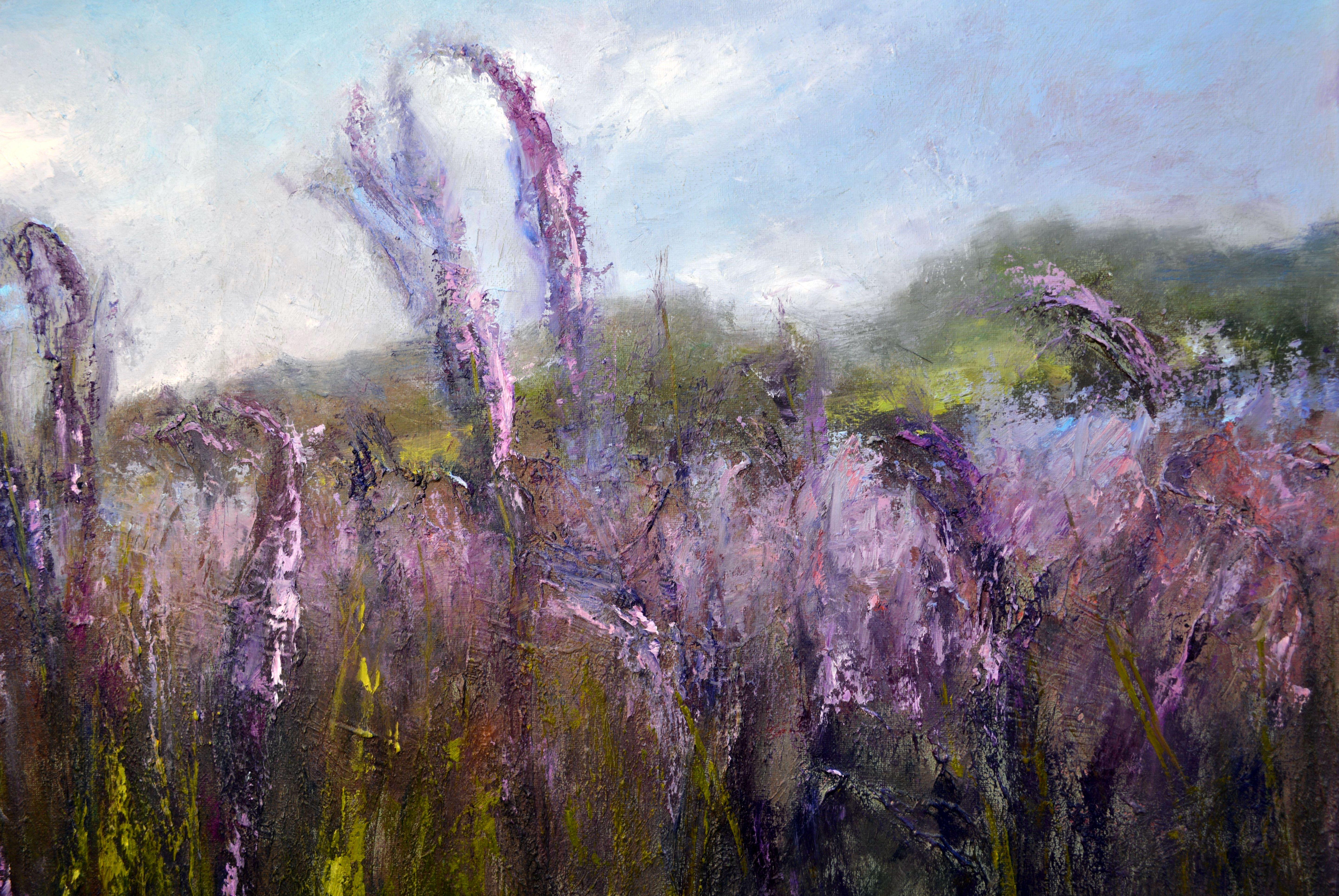 Field in Lavendelfarben im Angebot 4