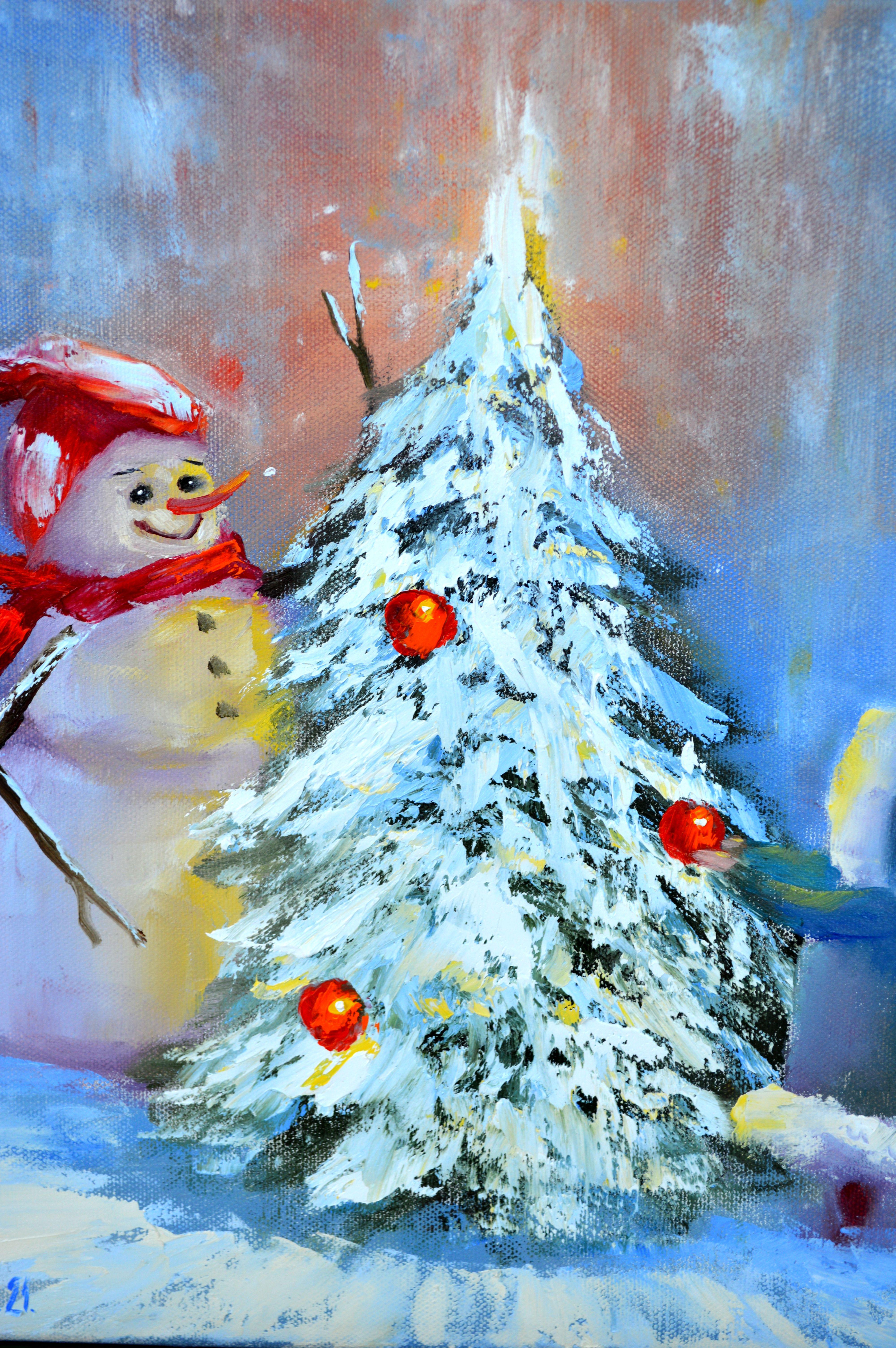 Light the Christmas Tree! 30X30 For Sale 6