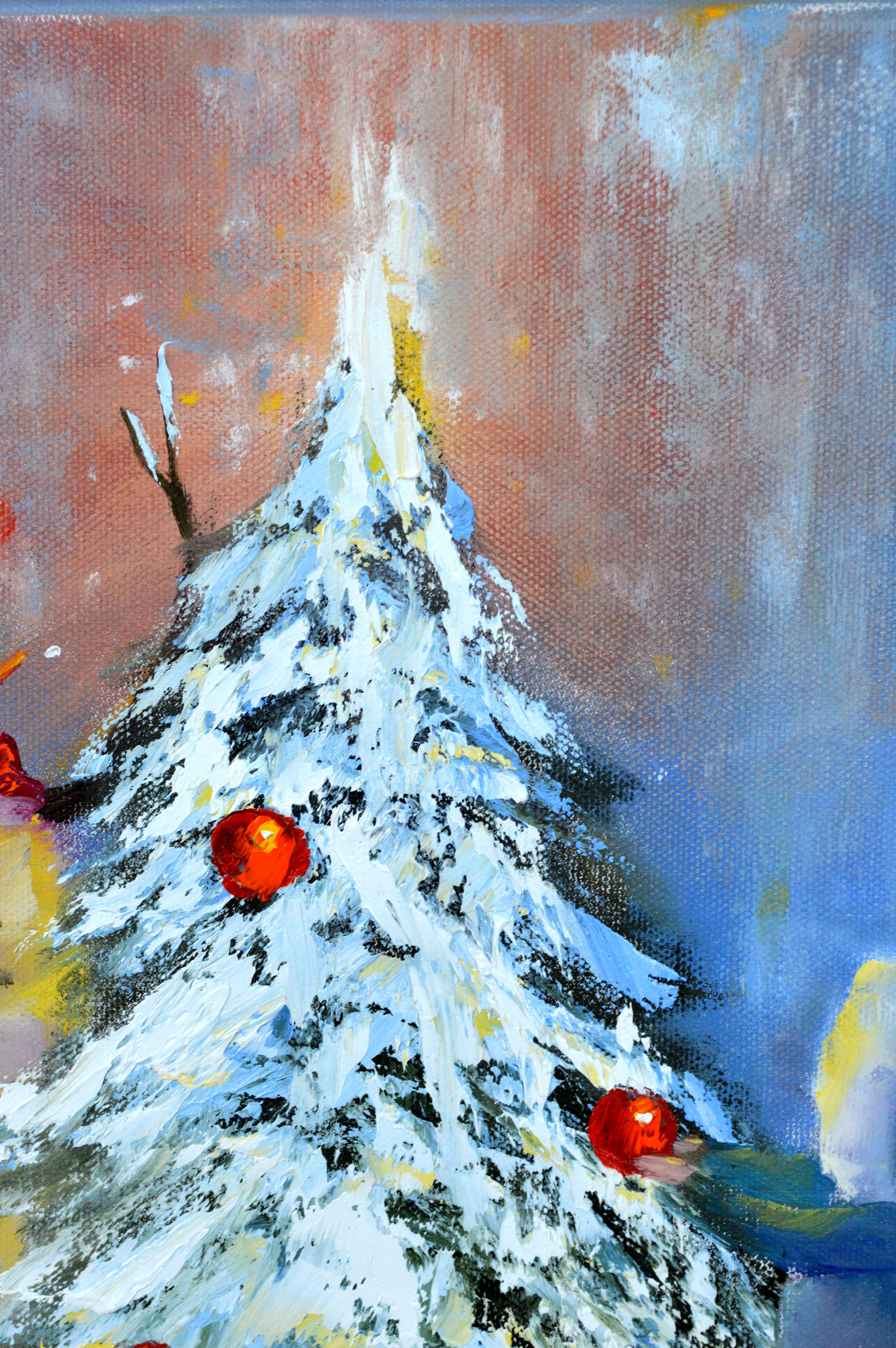 Light the Christmas Tree! 30X30 For Sale 9