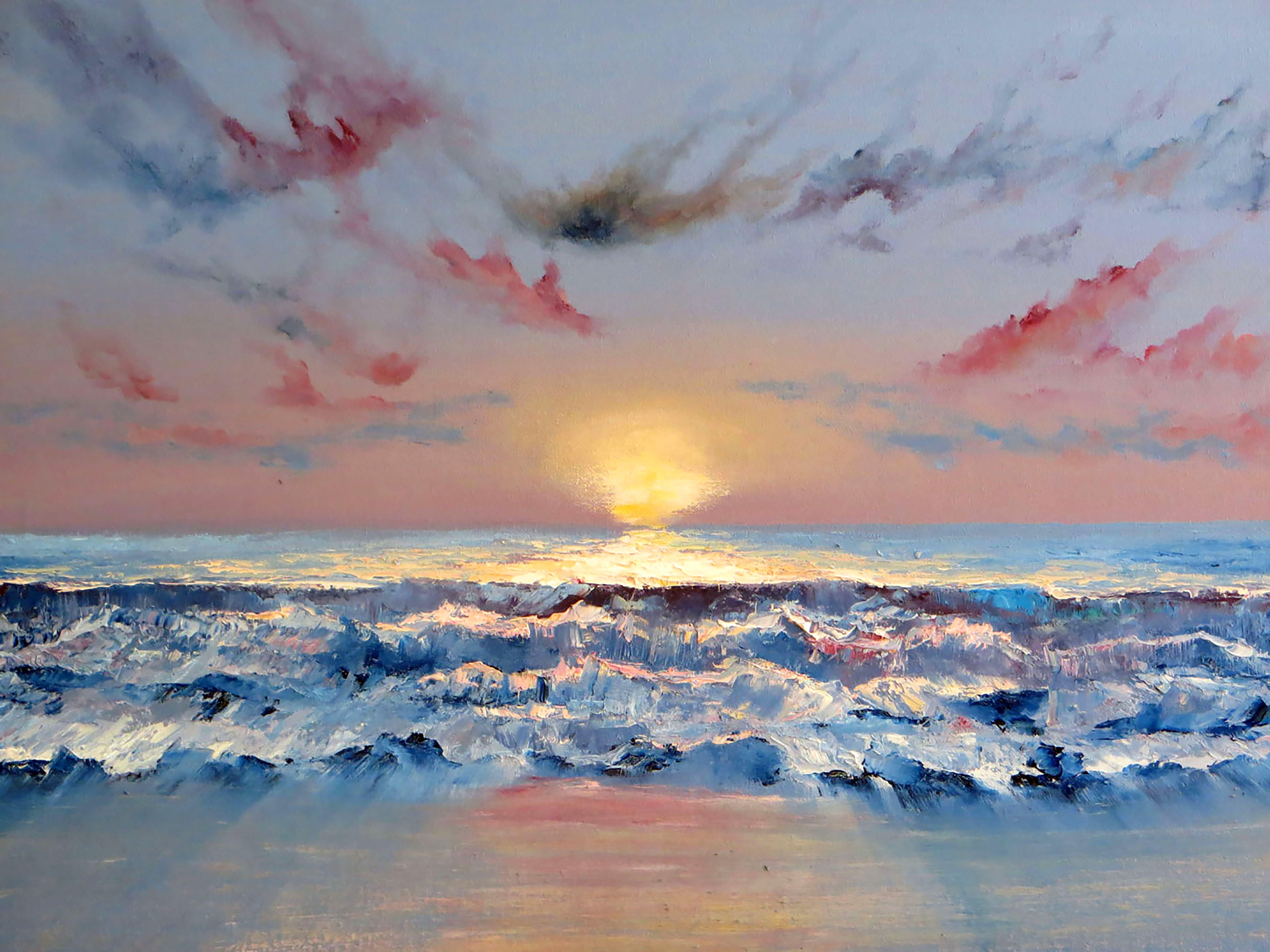 Interior Painting de Elena Lukina - Azul lila