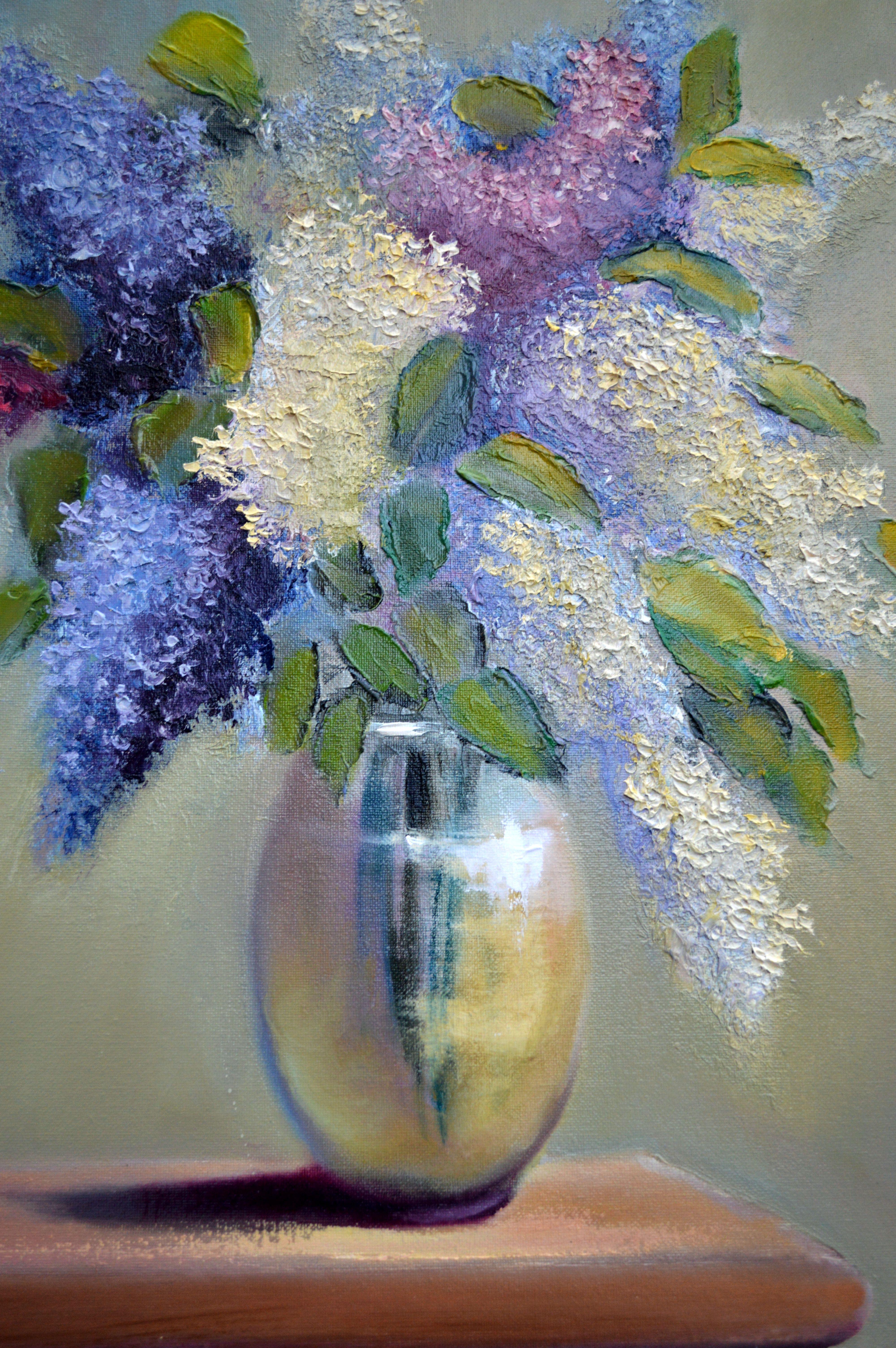 In this oil painting, I've embraced the essence of a serene moment captured through a dance of delicate brushstrokes and soft, harmonious hues. Inspired by both impressionism and realism, I sought to evoke the fleeting beauty of nature and the quiet