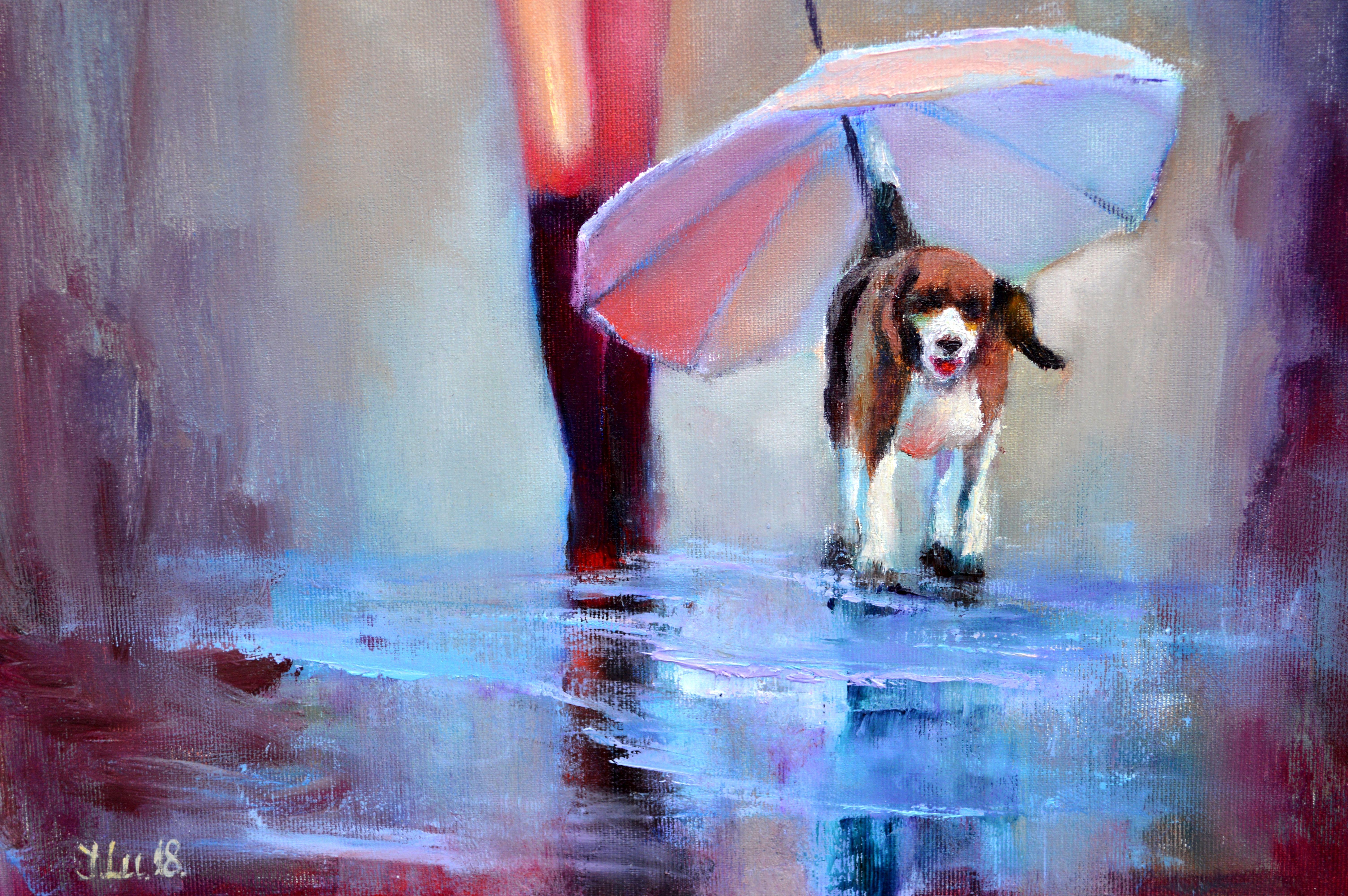Little Red Riding Hood 60X40 oil For Sale 12