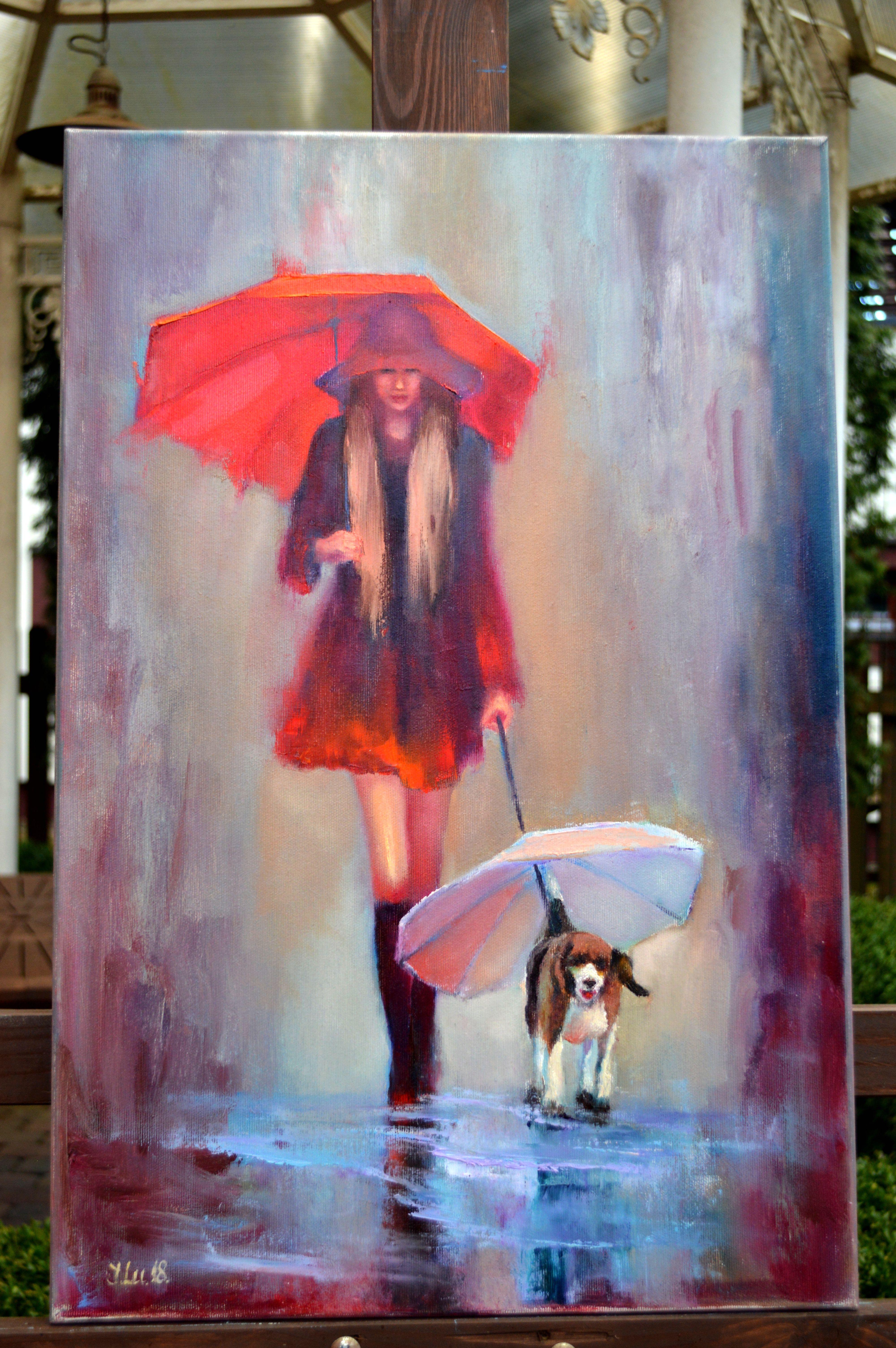 Little Red Riding Hood 60X40 oil, Valentine’s Day gifts art For Sale 9