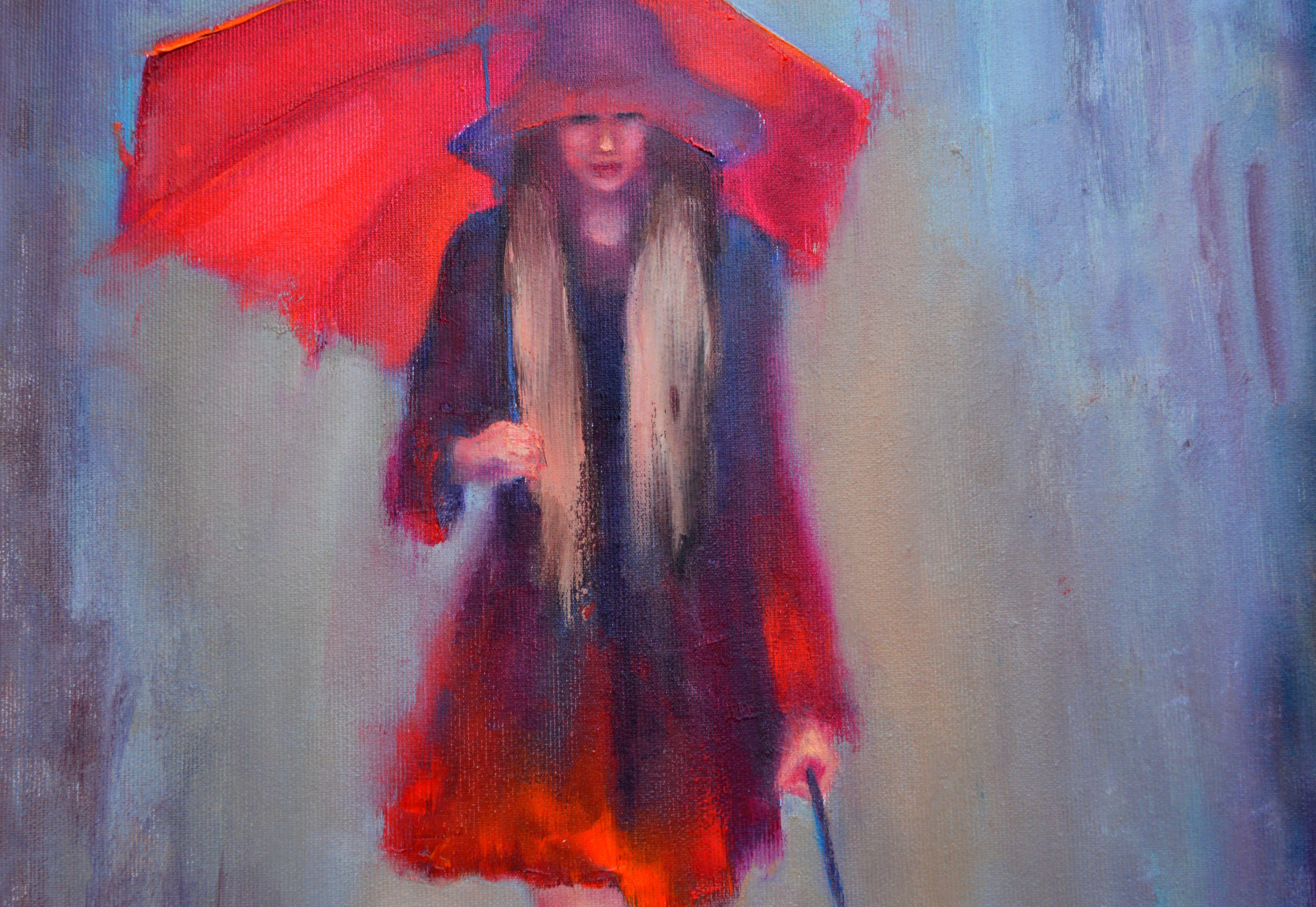 Little Red Riding Hood 60X40 oil, Valentine’s Day gifts art For Sale 15
