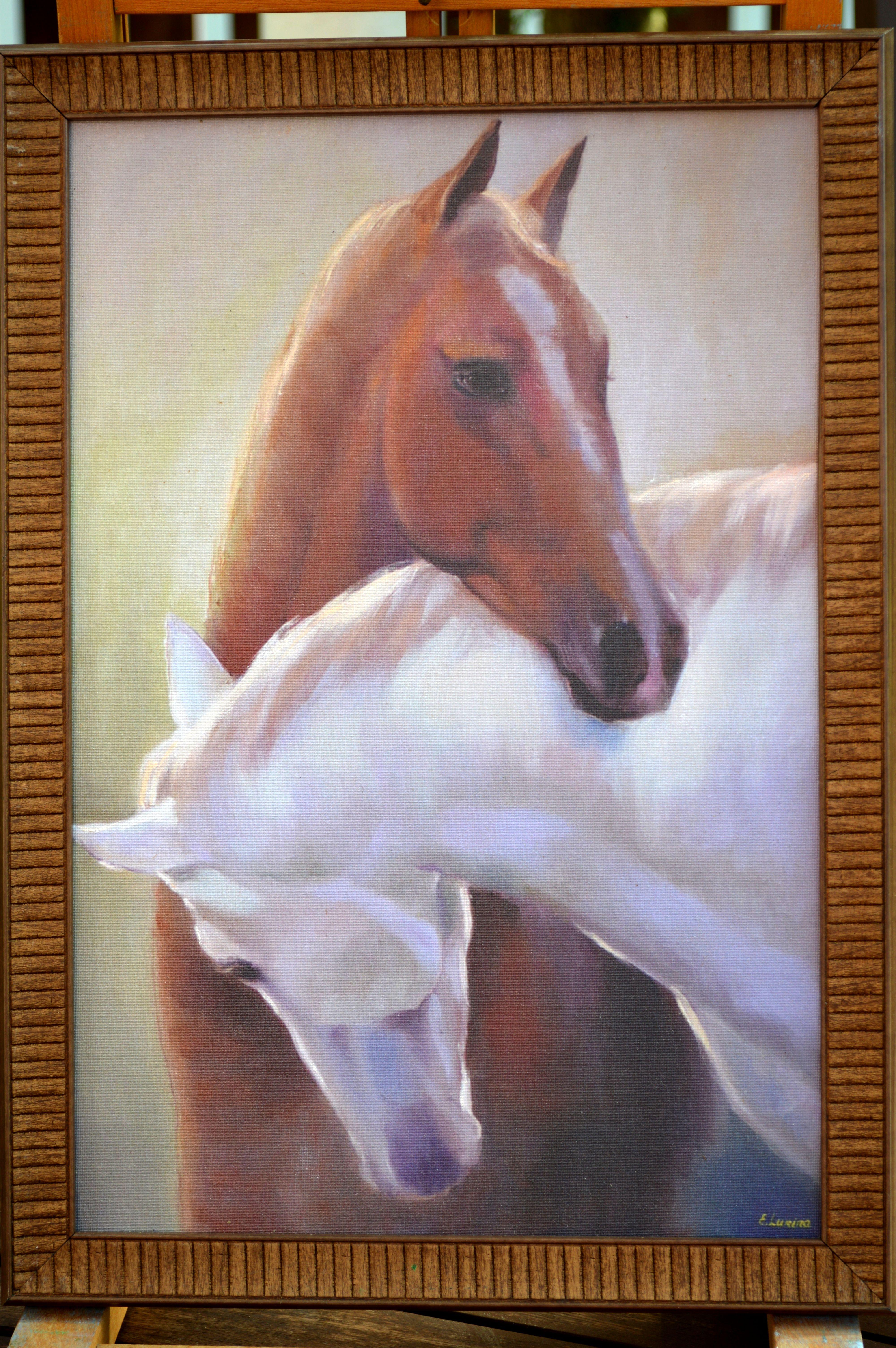 Historia de amor - Painting de Elena Lukina