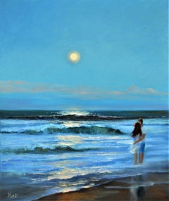 Mondschein 60X50 Öl