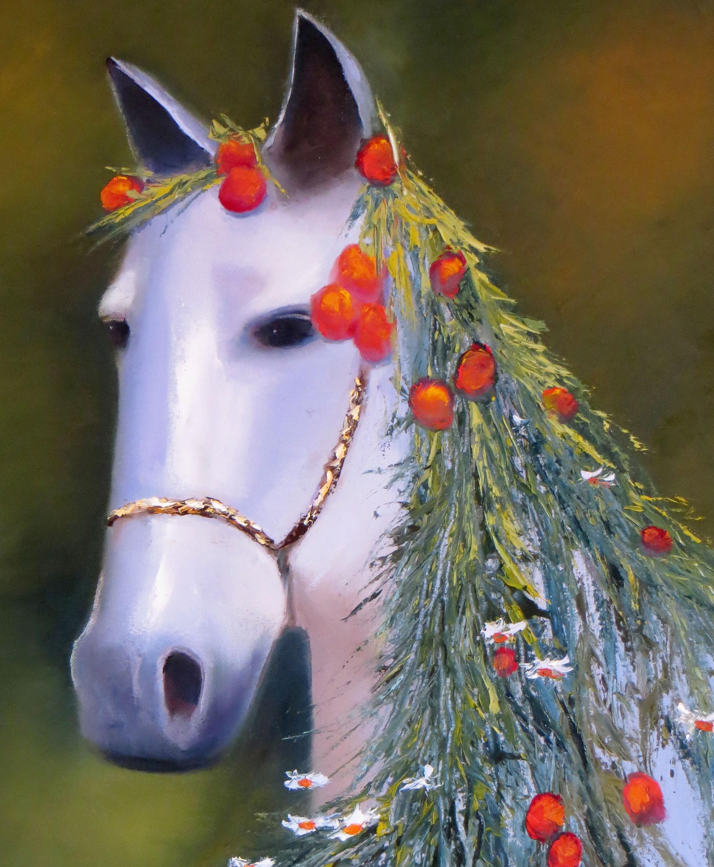 Più di mille parole - Painting di Elena Lukina