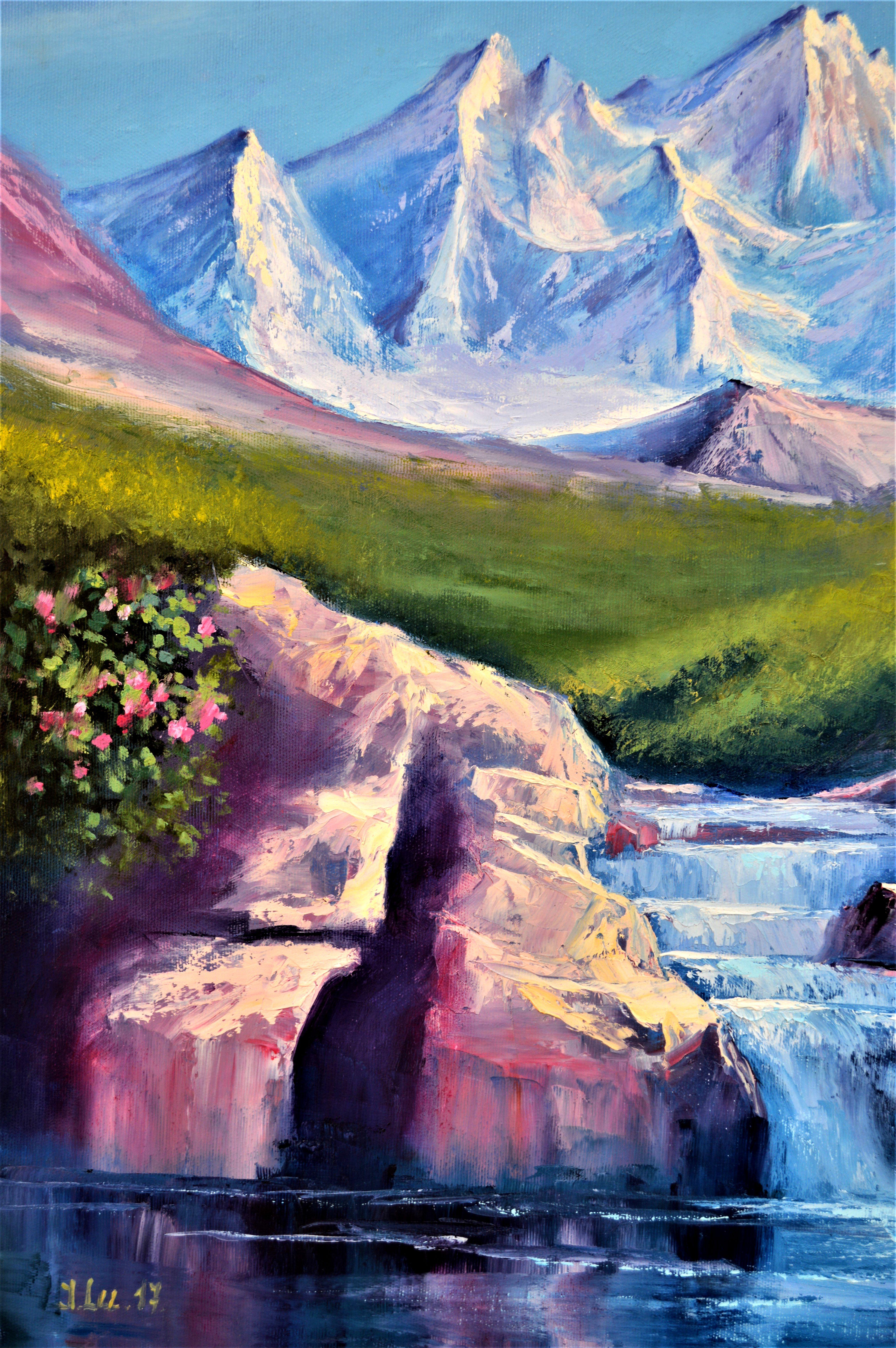 Mountain river 60X60 For Sale 5