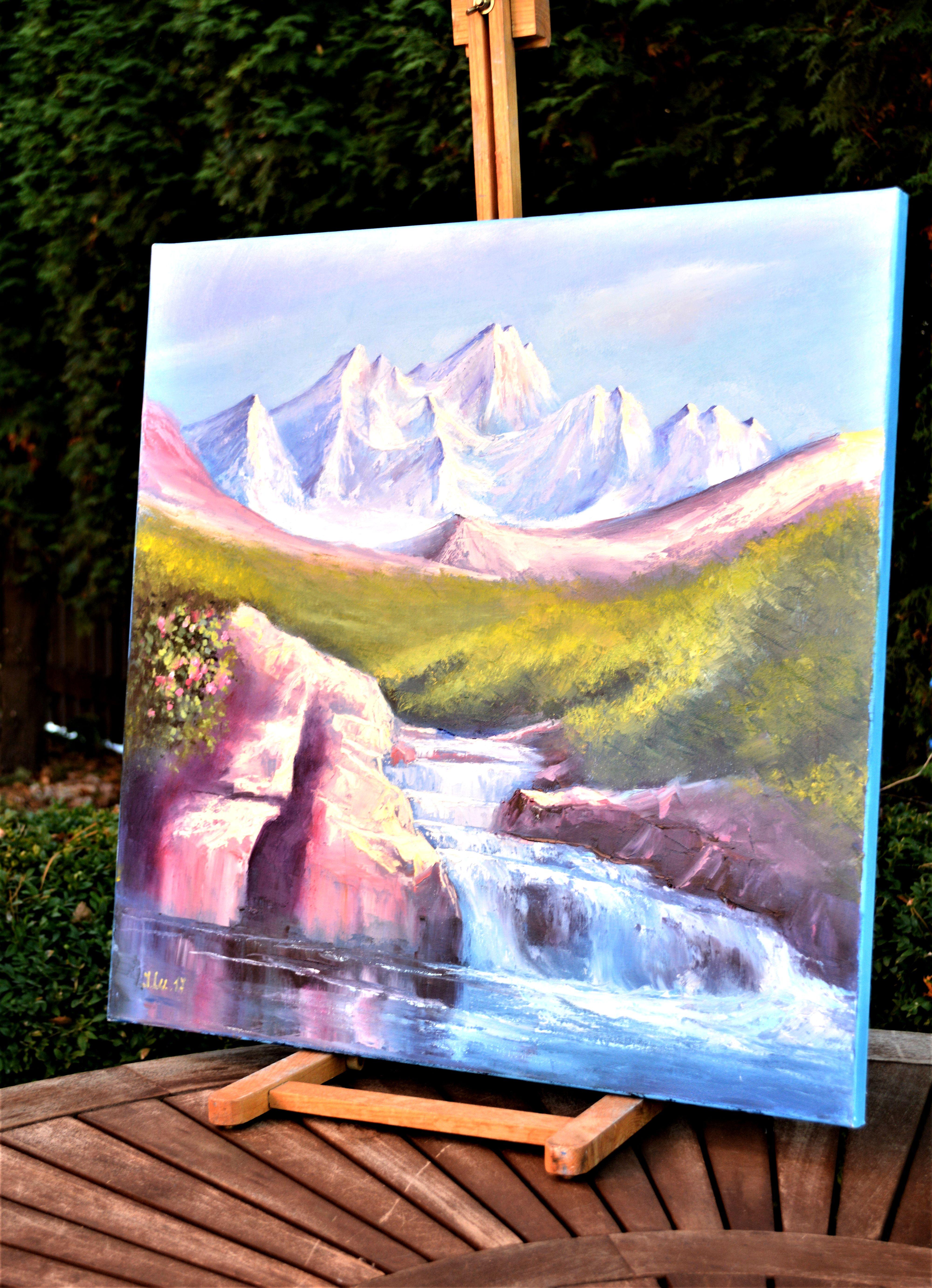 Mountain river 60X60 For Sale 1