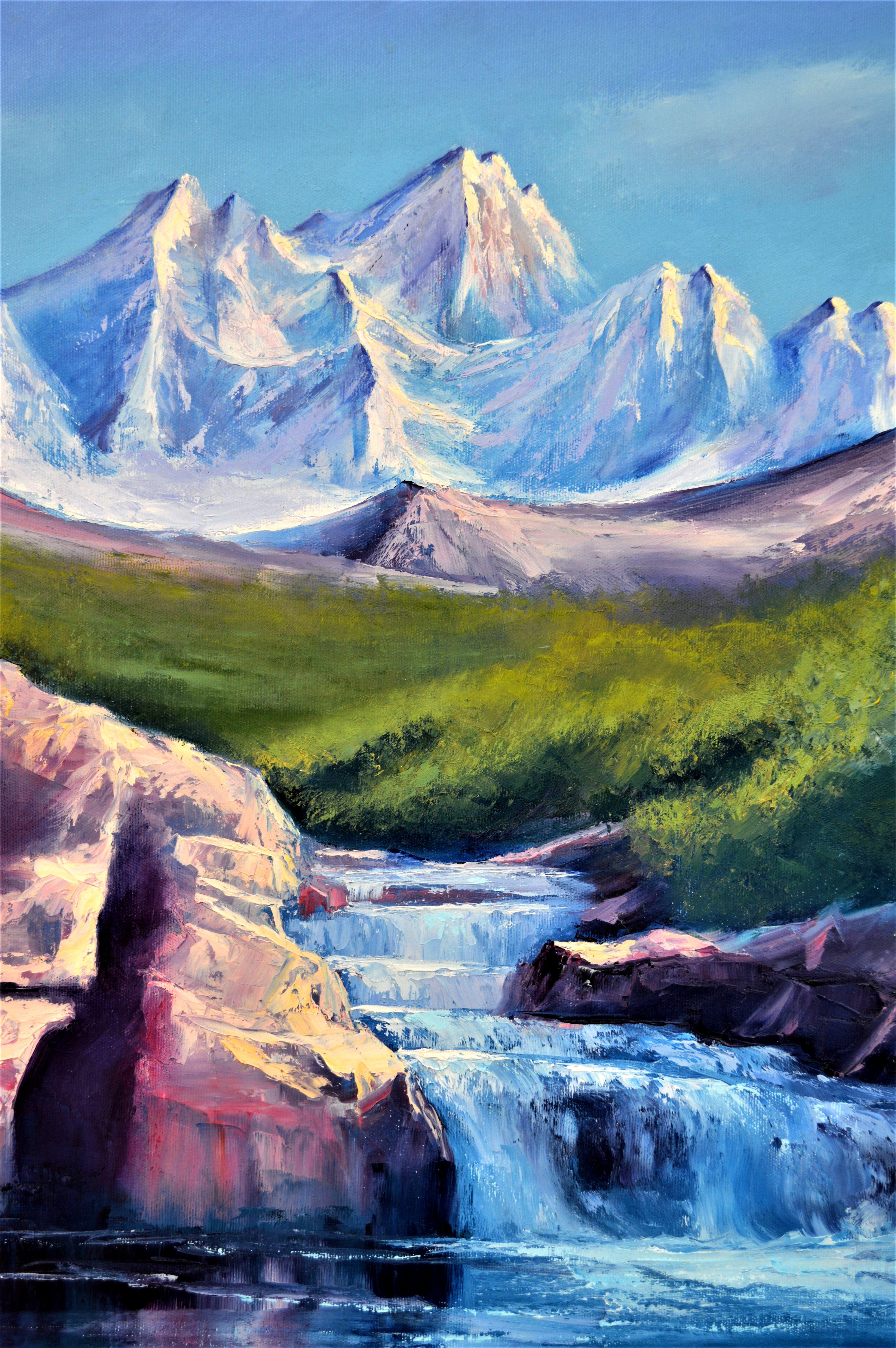Mountain river 60X60 For Sale 4