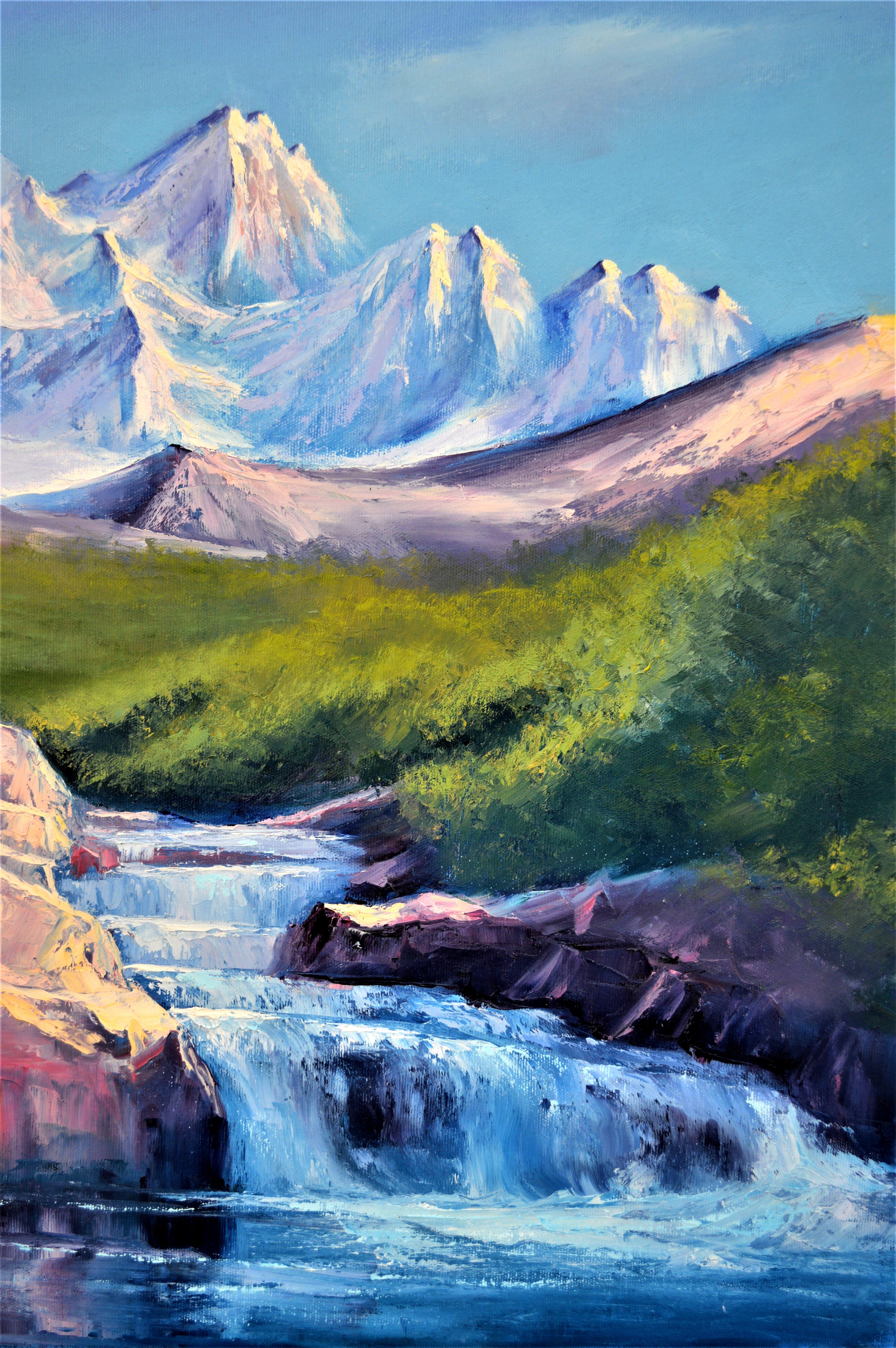 Mountain river 60X60 For Sale 7