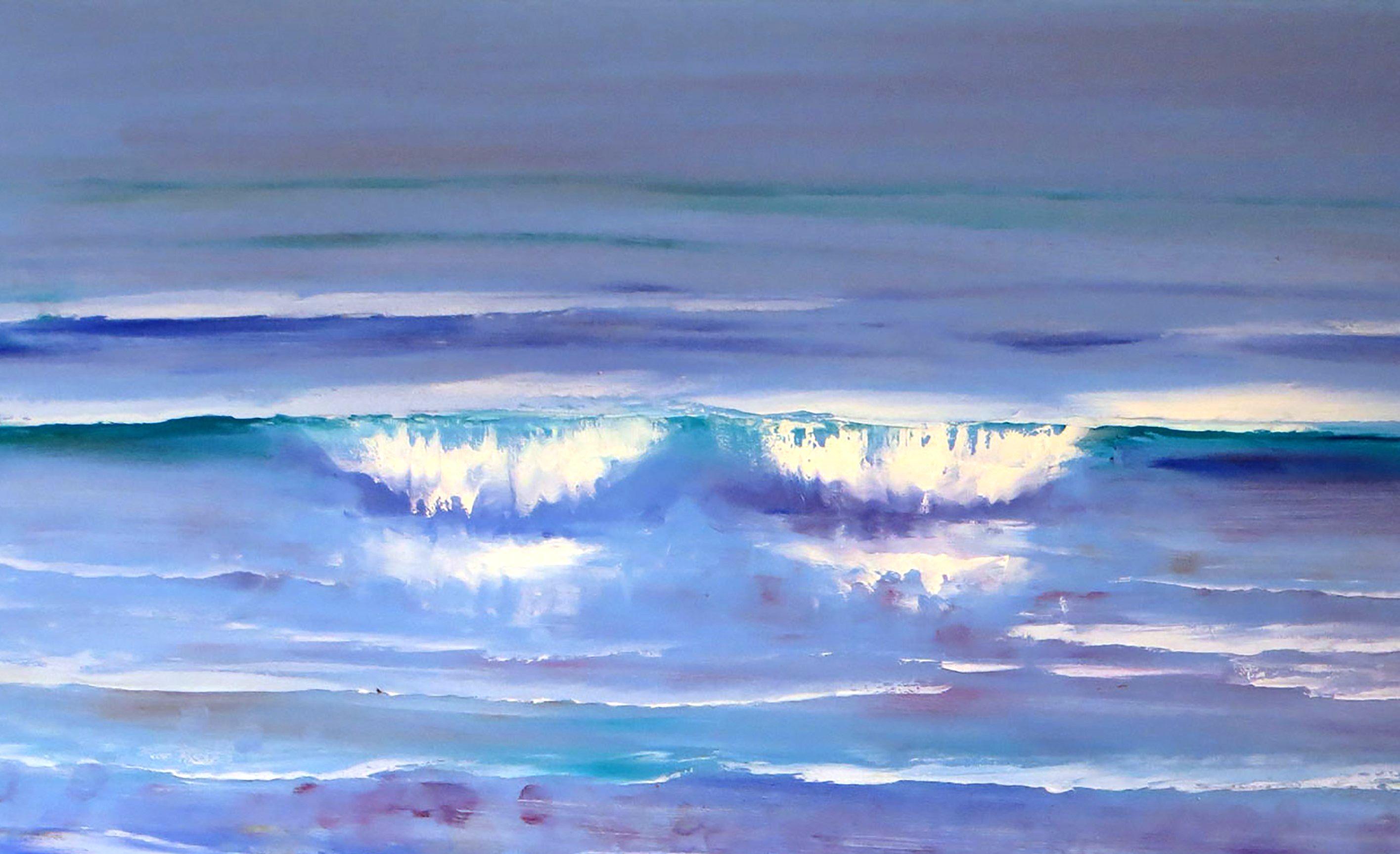Music of the sea - Painting by Elena Lukina