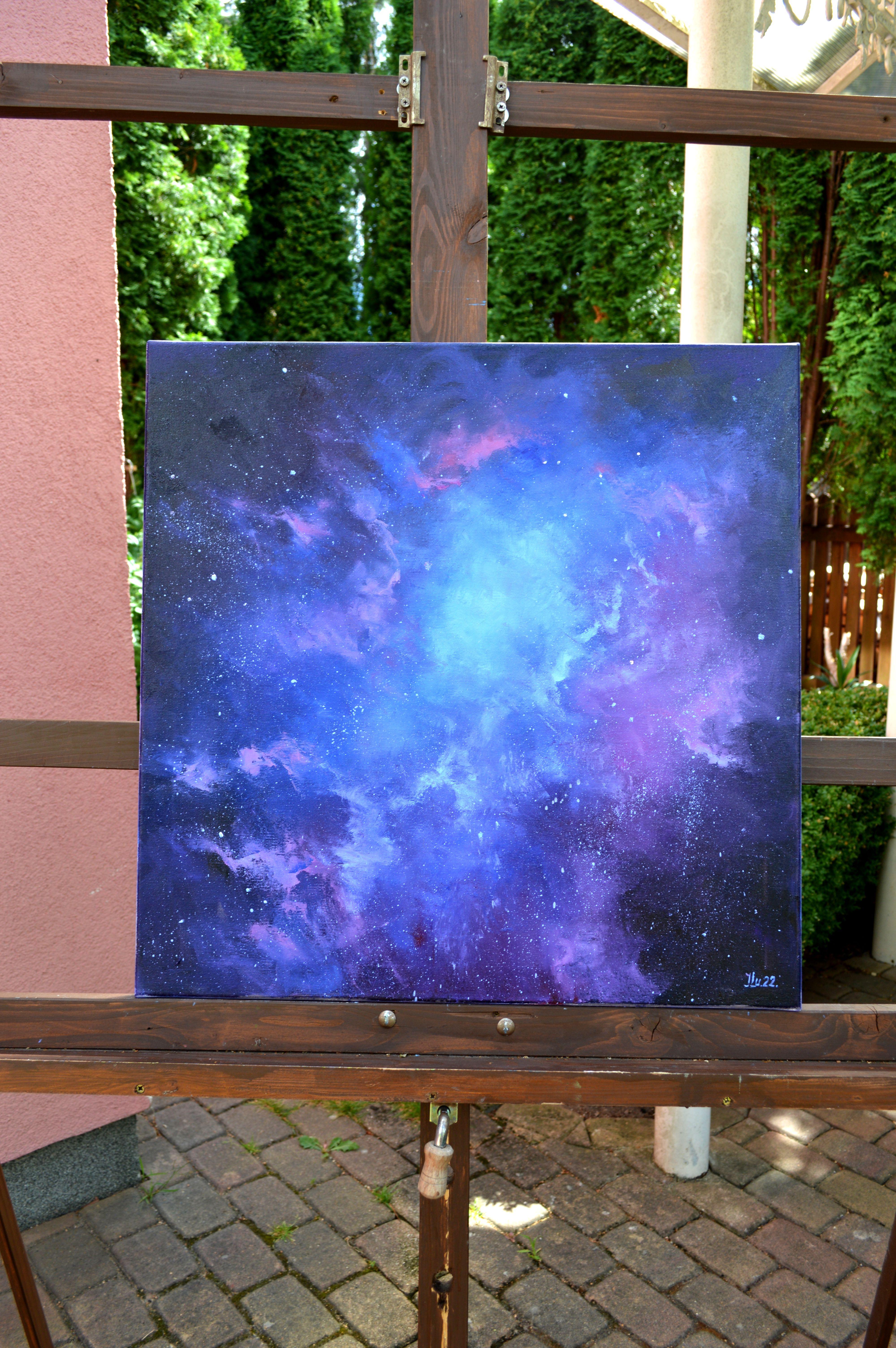 Ma galaxie - Painting de Elena Lukina