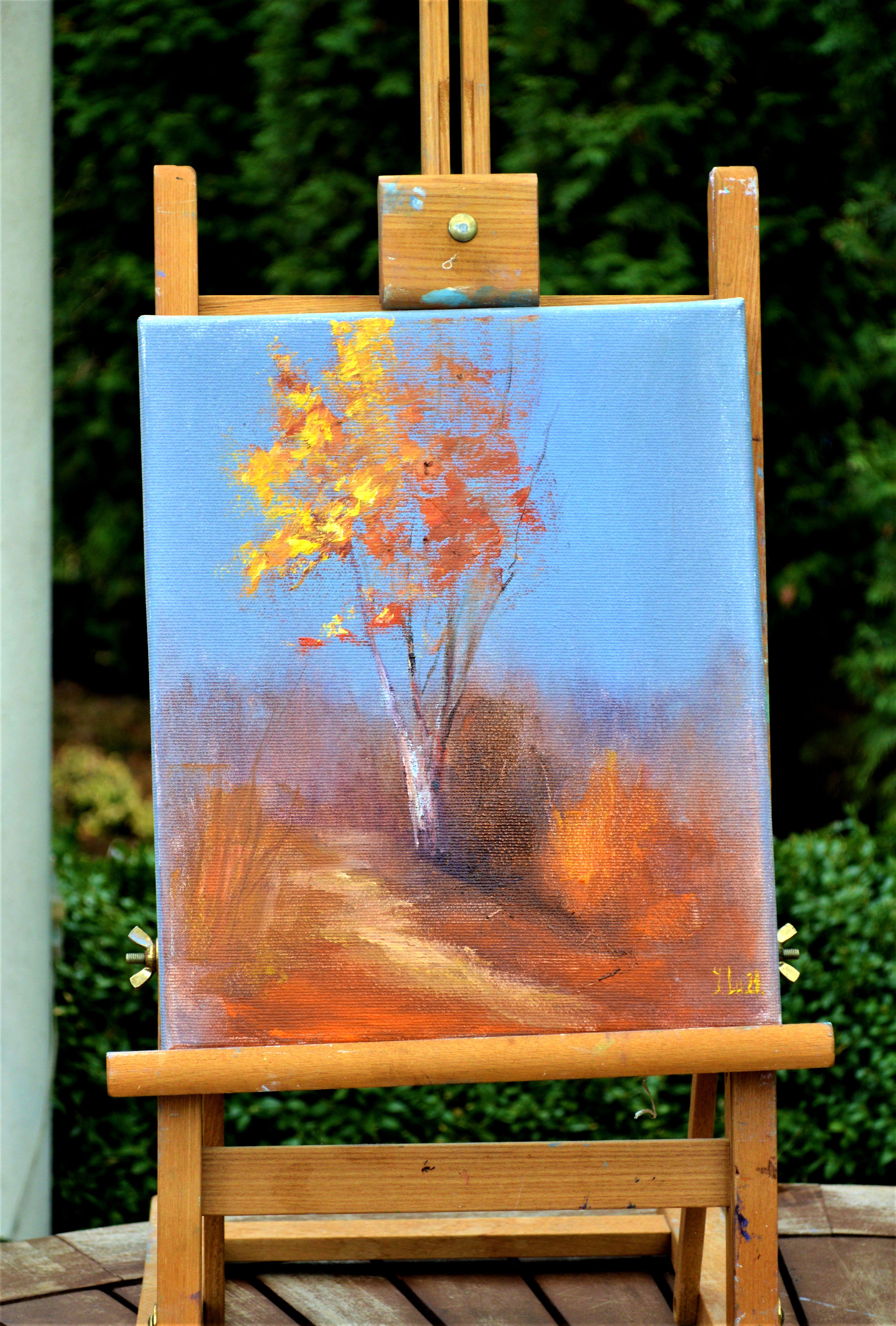 Une journée chaude - Painting de Elena Lukina