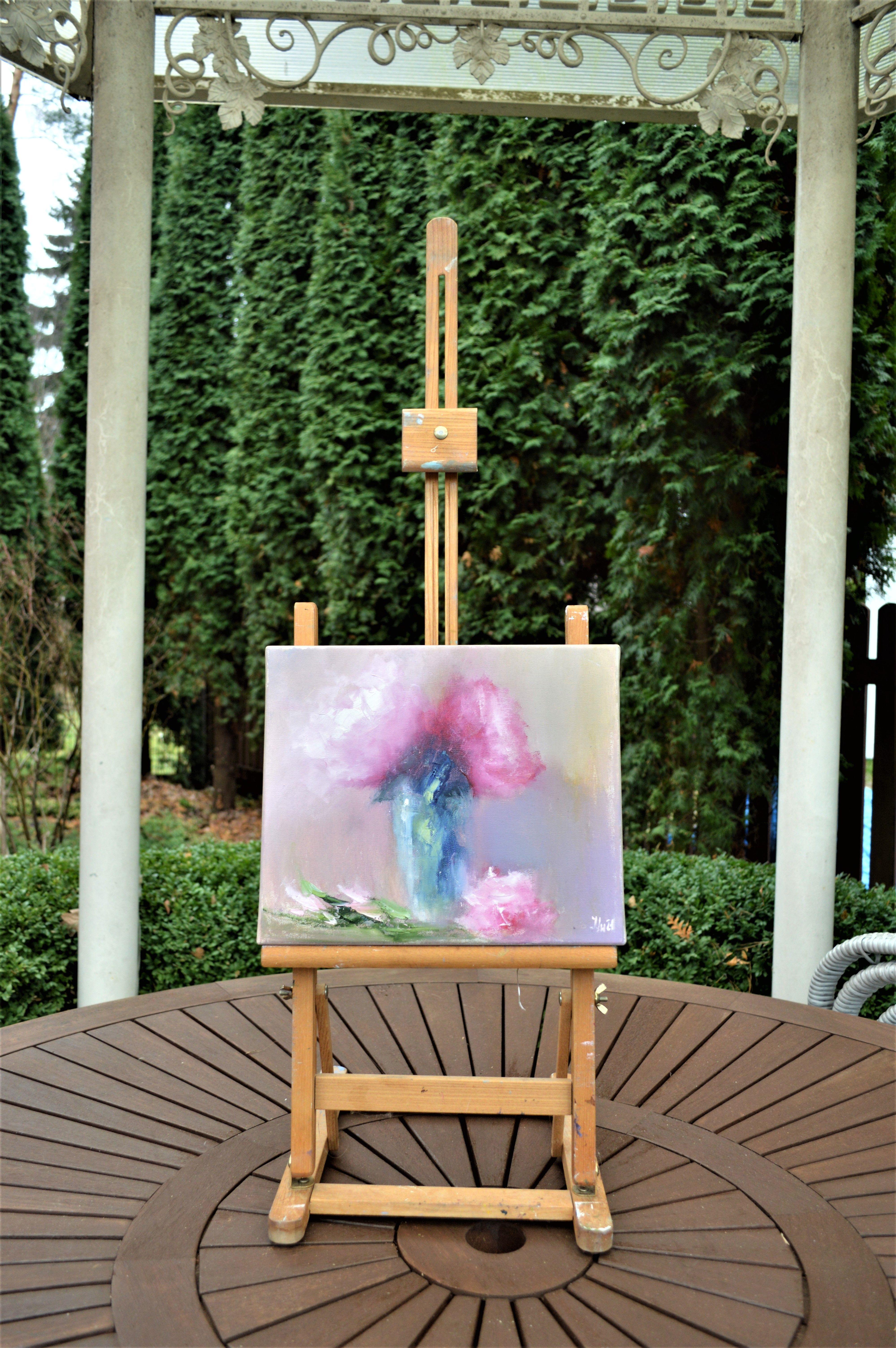 Peonía improvisada - Painting de Elena Lukina