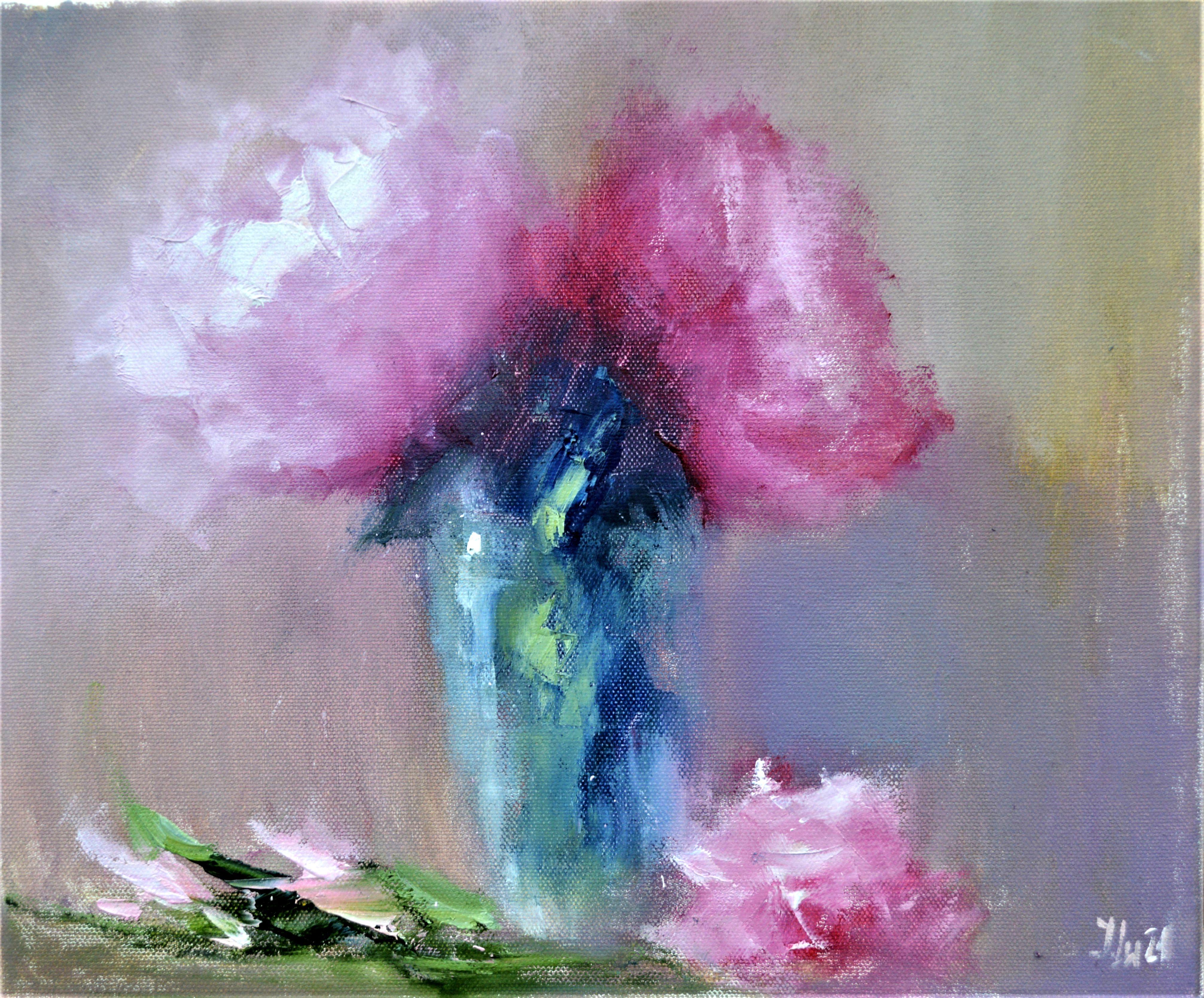 Interior Painting de Elena Lukina - Peonía improvisada