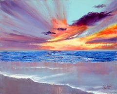 Picturesque sunset