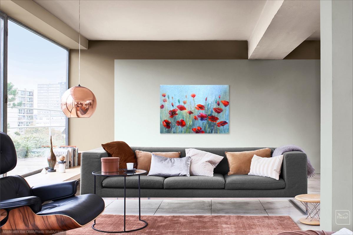 Amapolas fantasía 50X70 9