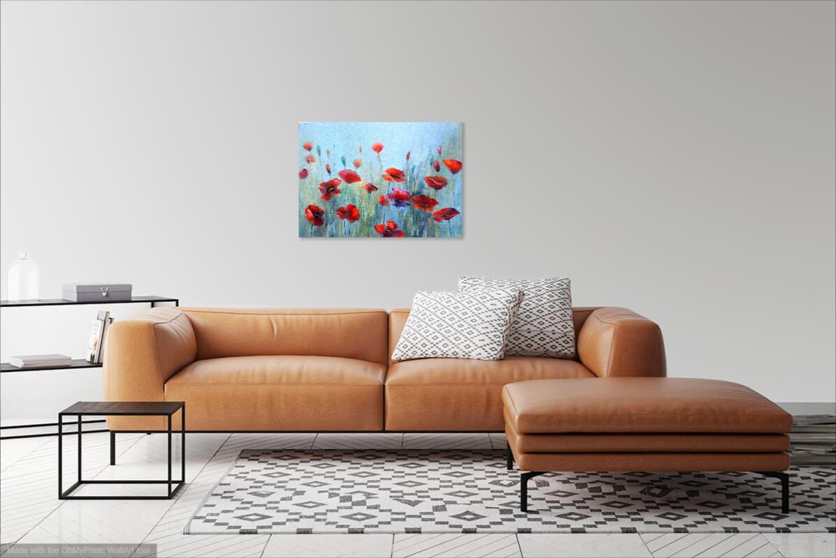 Amapolas fantasía 50X70 10